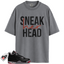 Jordan 4 Retro Bred Reimagined Match Shirts, SneakerHER Head Shirt To Match Jordan 4 Retro Bred Reimagined