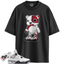 Jordan 4 Retro White Cement (2025) Match Shirts, Cyborg Bear To Match Jordan 4 Retro White Cement (2025)