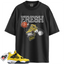 Jordan 4 Retro Lightning Match Shirts, Fresh Fours Tee Shirts To Match Jordan 4 Retro Lightning