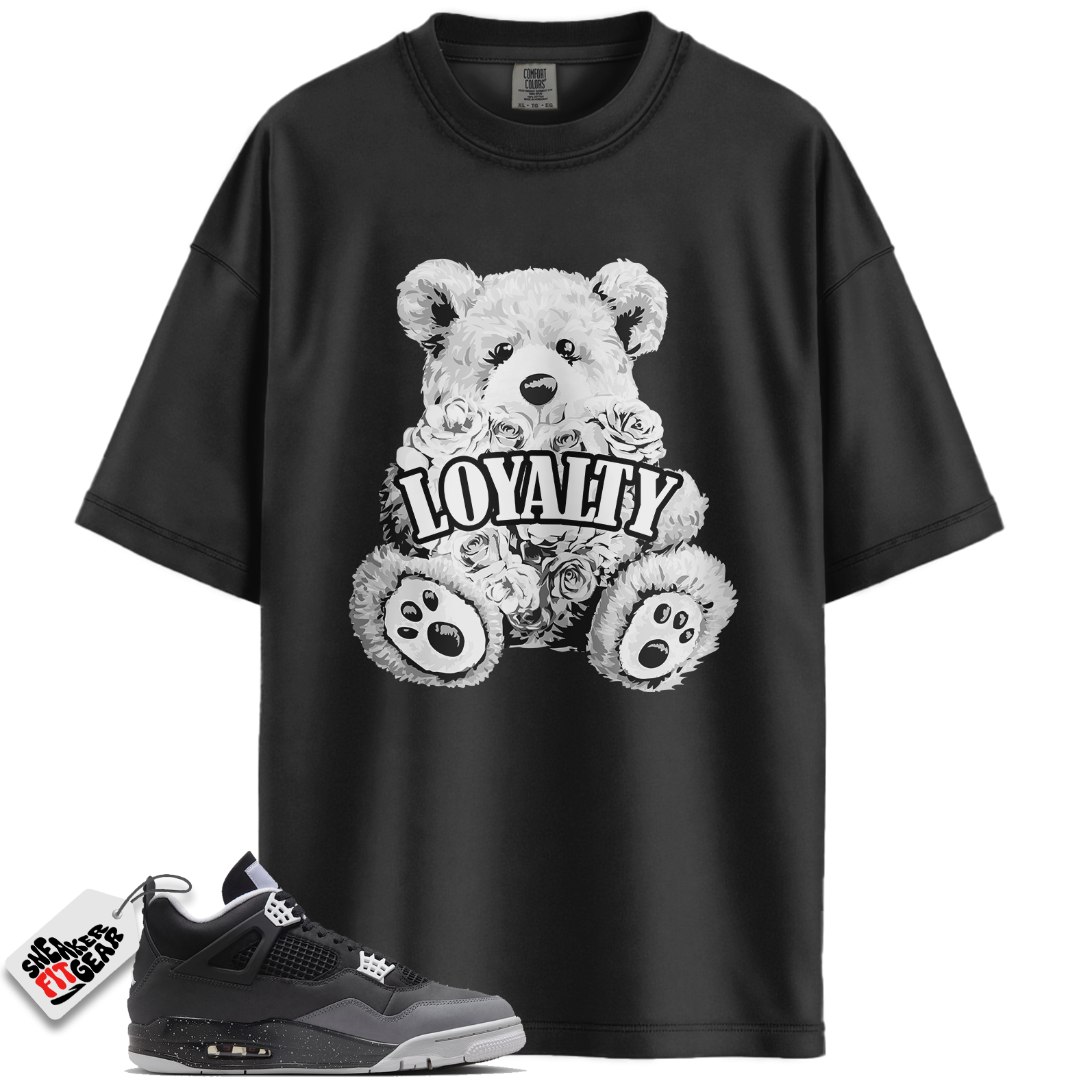 Jordan 4 Retro Fear (2024) Match Shirts, Loyalty To Match Jordan 4 Retro Fear (2024)