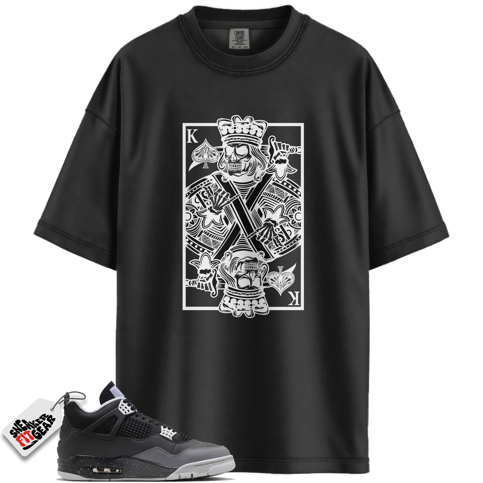 Jordan 4 Retro Fear (2024) Match Shirts, KC To Match Jordan 4 Retro Fear (2024)