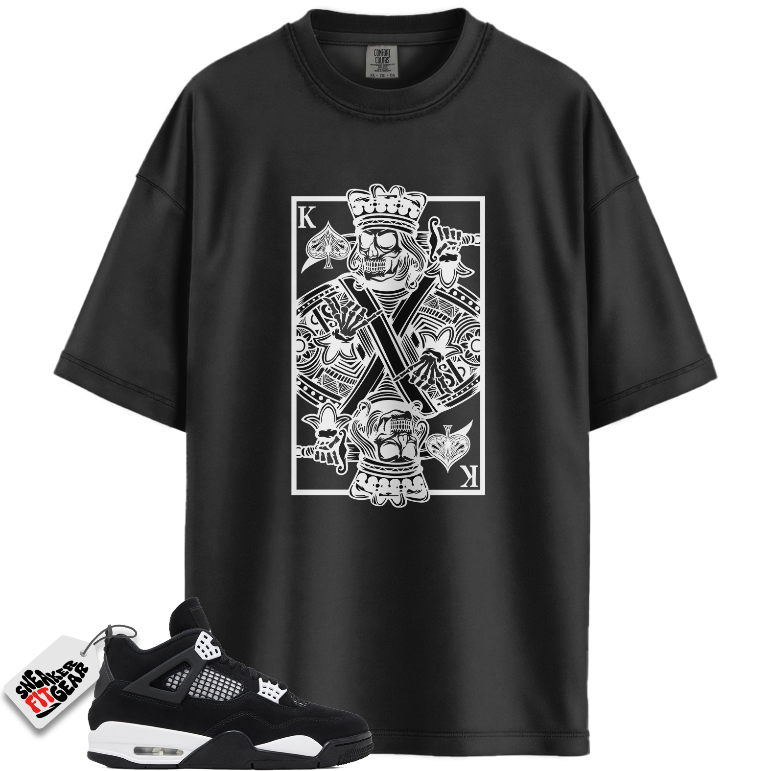 Jordan 4 Retro White Thunder Match Shirts, KC To Match Jordan 4 Retro White Thunder