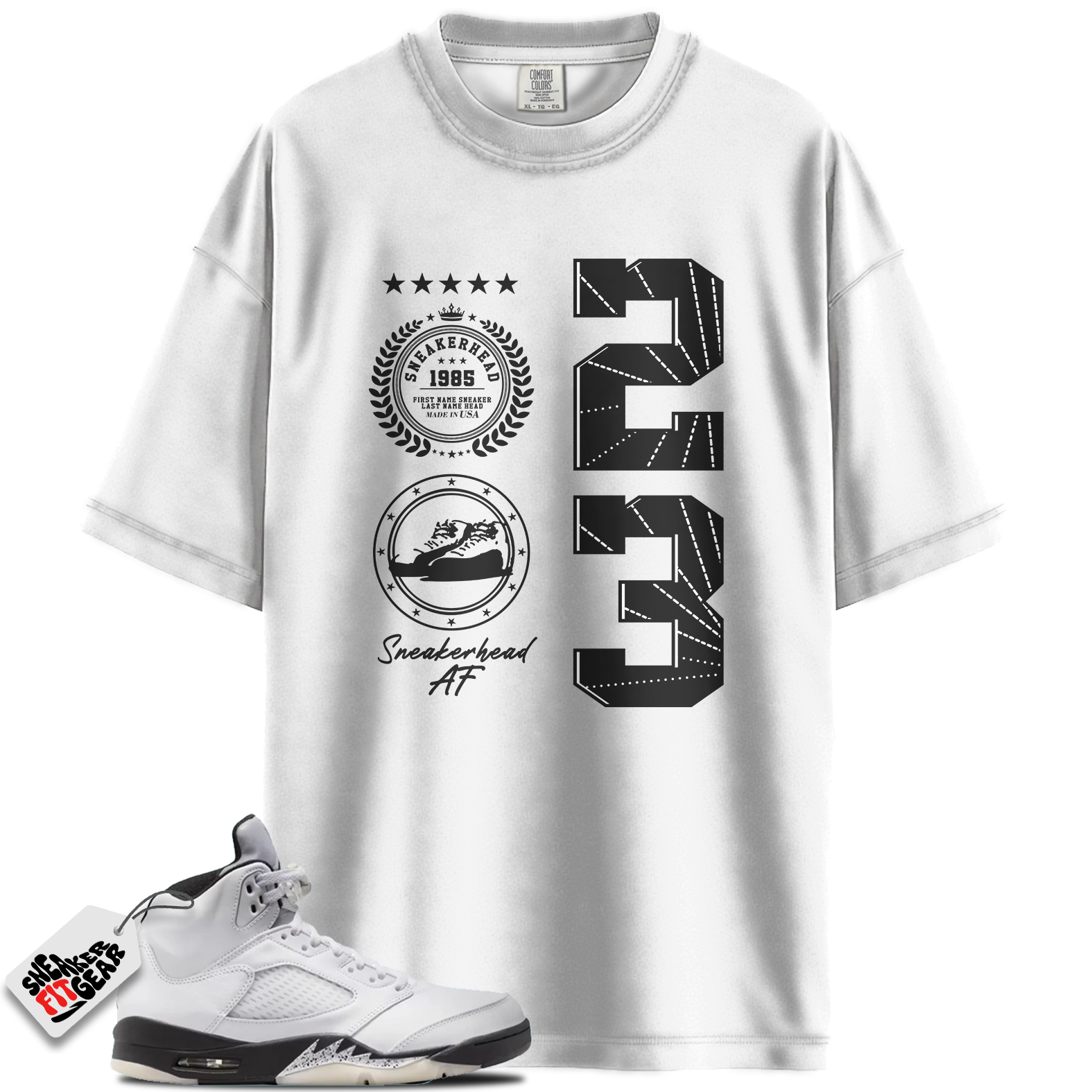 Jordan 5 Retro Reverse Metallic Match Shirts, Admiring My Sneakers Shirt Shirts To Match Jordan 5 Retro Reverse Metallic