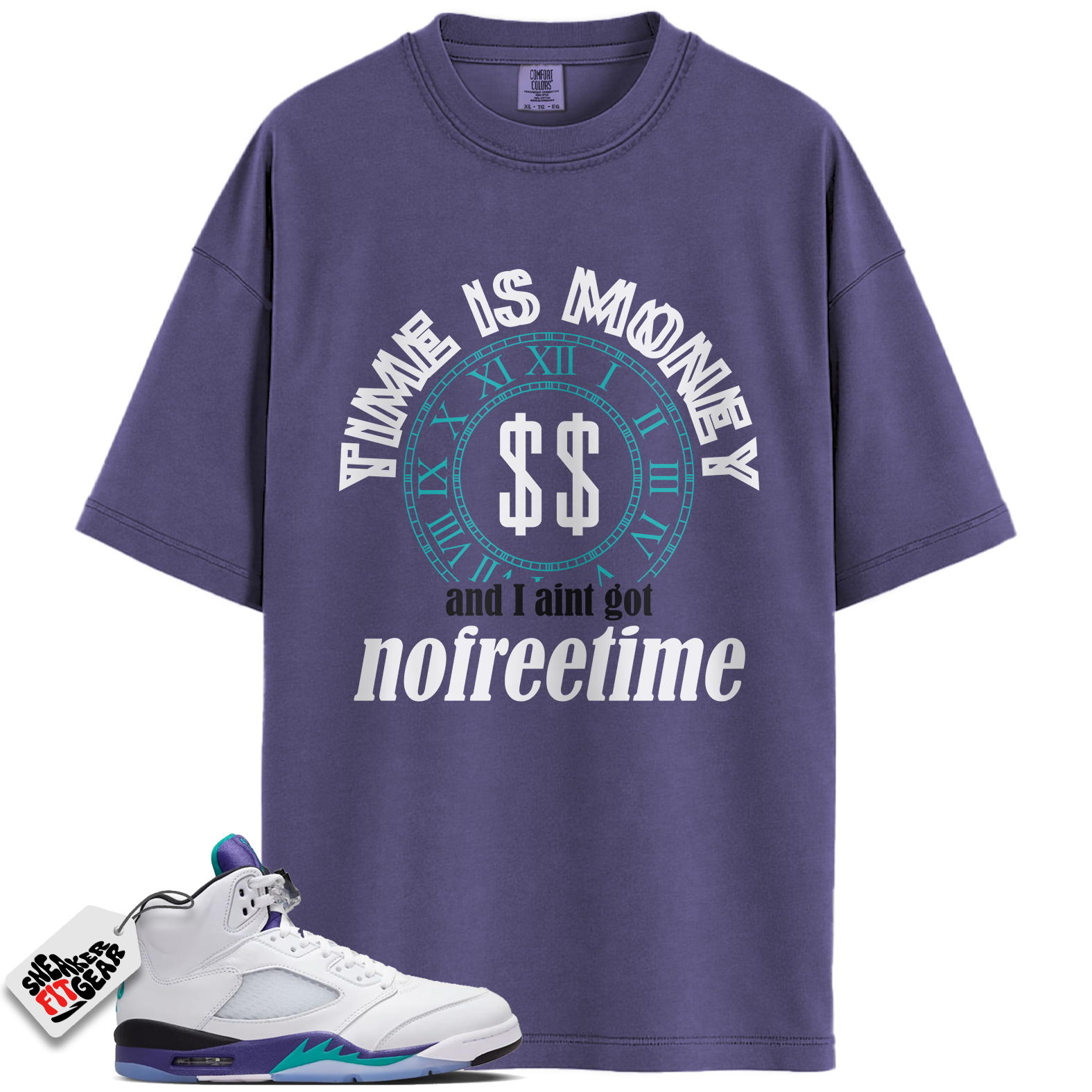 Jordan 5 Retro Grape (2025) Match Shirts, FREE Shirts To Match Jordan 5 Retro Grape (2025) Main image