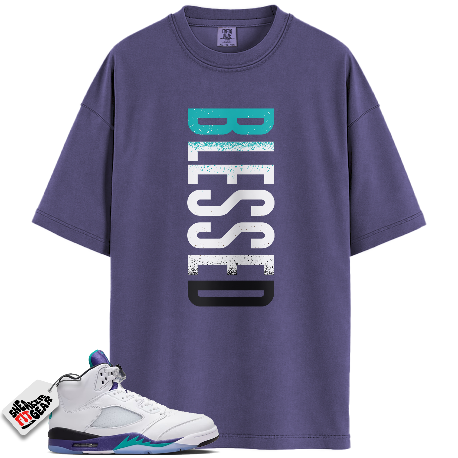 Jordan 5 Retro Grape (2025) Match Shirts, VERTBLS Shirts To Match Jordan 5 Retro Grape (2025)