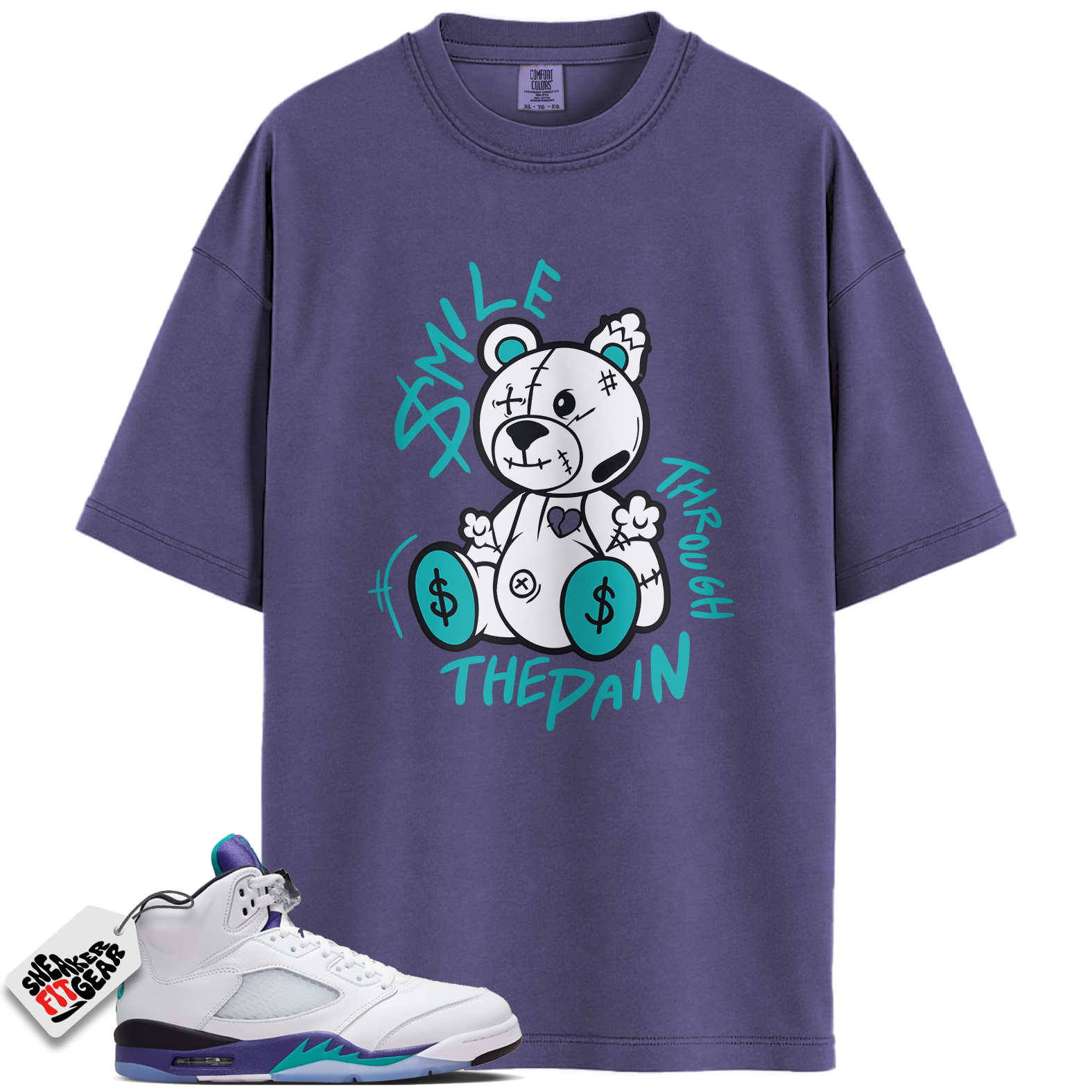 Jordan 5 Retro Grape (2025) Match Shirts, SM2 Shirts To Match Jordan 5 Retro Grape (2025) Main image