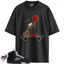 Jordan 5 Retro OG Black Metallic Reimagined Match Shirts, Jordan 5 Metallic Bart Character Black T-Shirt Shirts To Match Jordan 5 Retro OG Black Metallic Reimagined