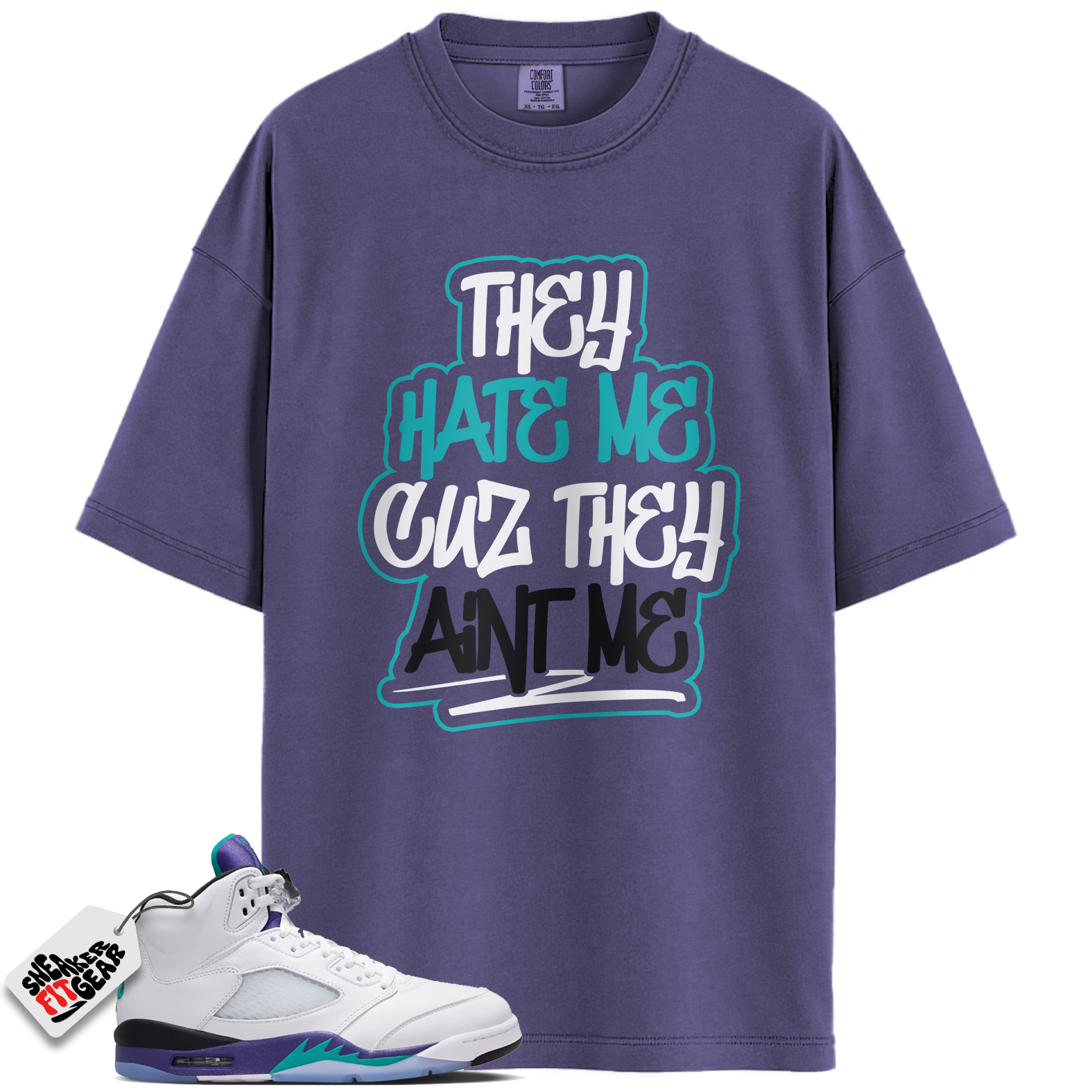 Jordan 5 Retro Grape (2025) Match Shirts, AINT Shirts To Match Jordan 5 Retro Grape (2025)