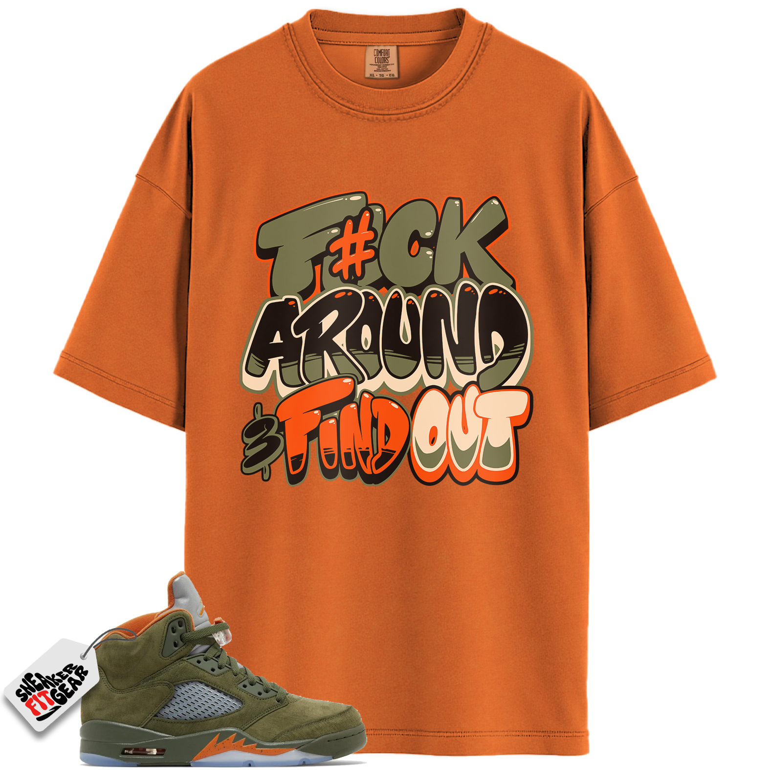 Jordan 5 Retro Olive Match Shirts, Celadon Shirts To Match Jordan 5 Retro Olive Main image