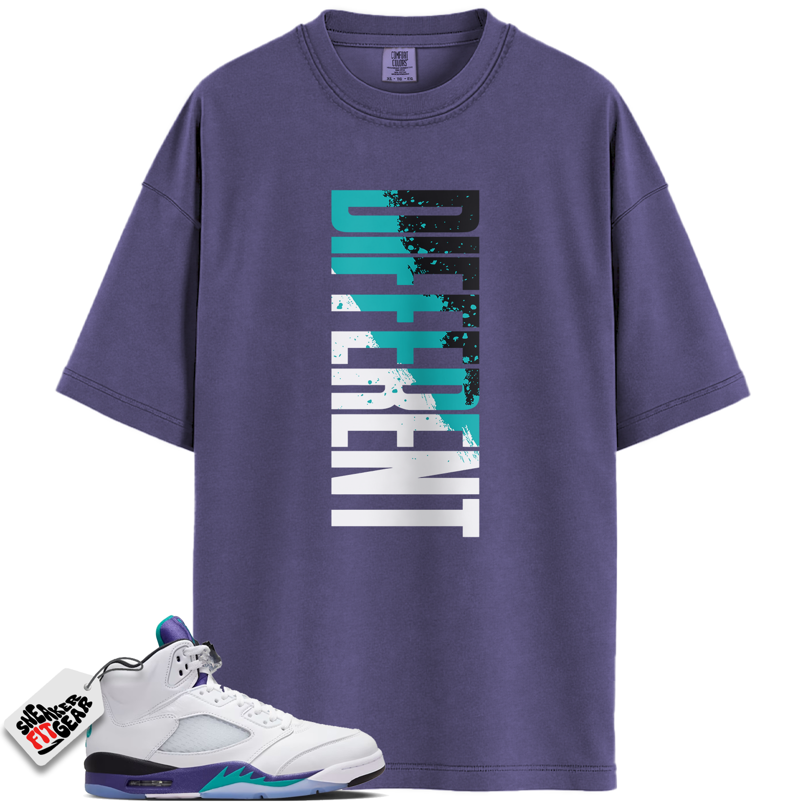 Jordan 5 Retro Grape (2025) Match Shirts, DFRNT Shirts To Match Jordan 5 Retro Grape (2025) Main image