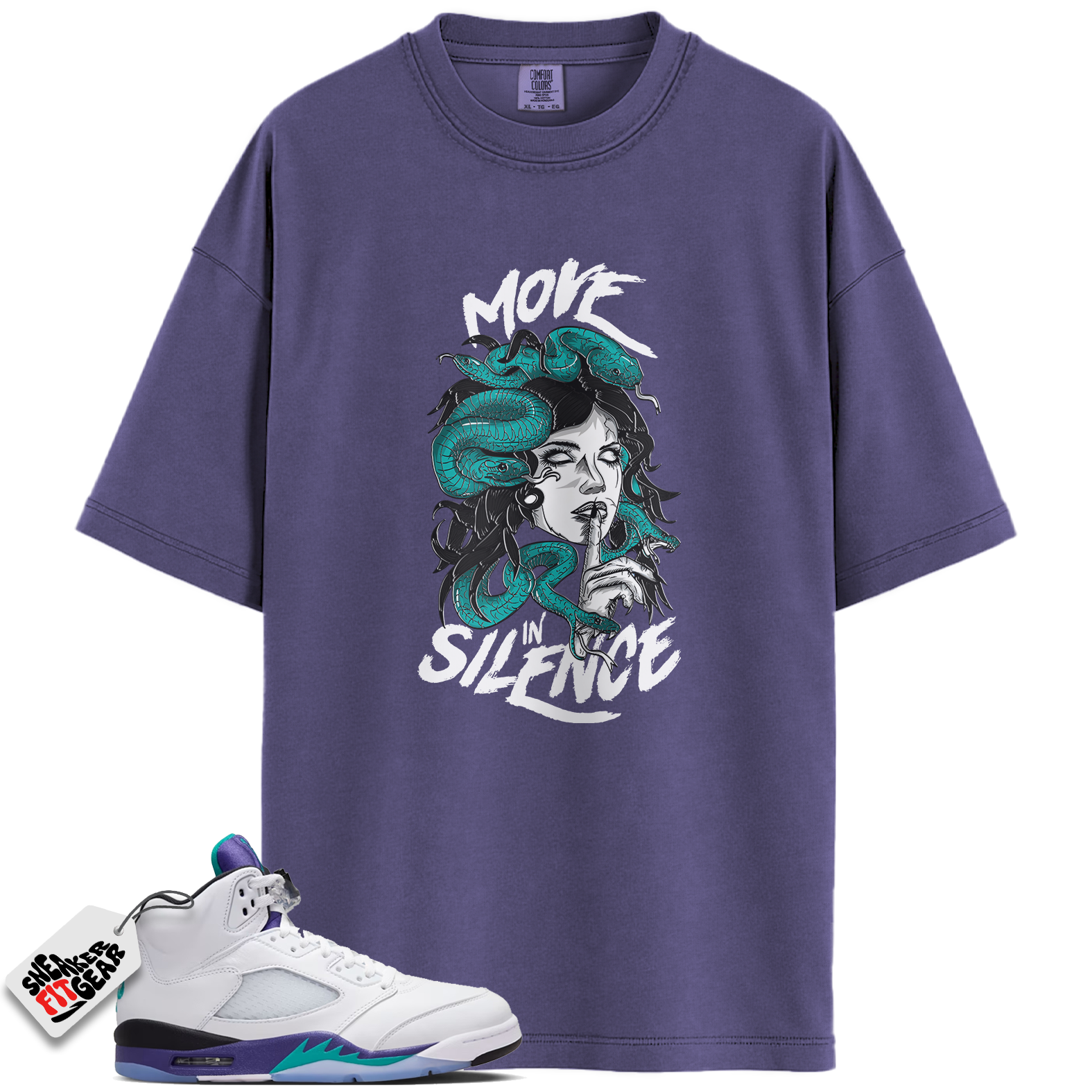Jordan 5 Retro Grape (2025) Match Shirts, MIS Shirts To Match Jordan 5 Retro Grape (2025)