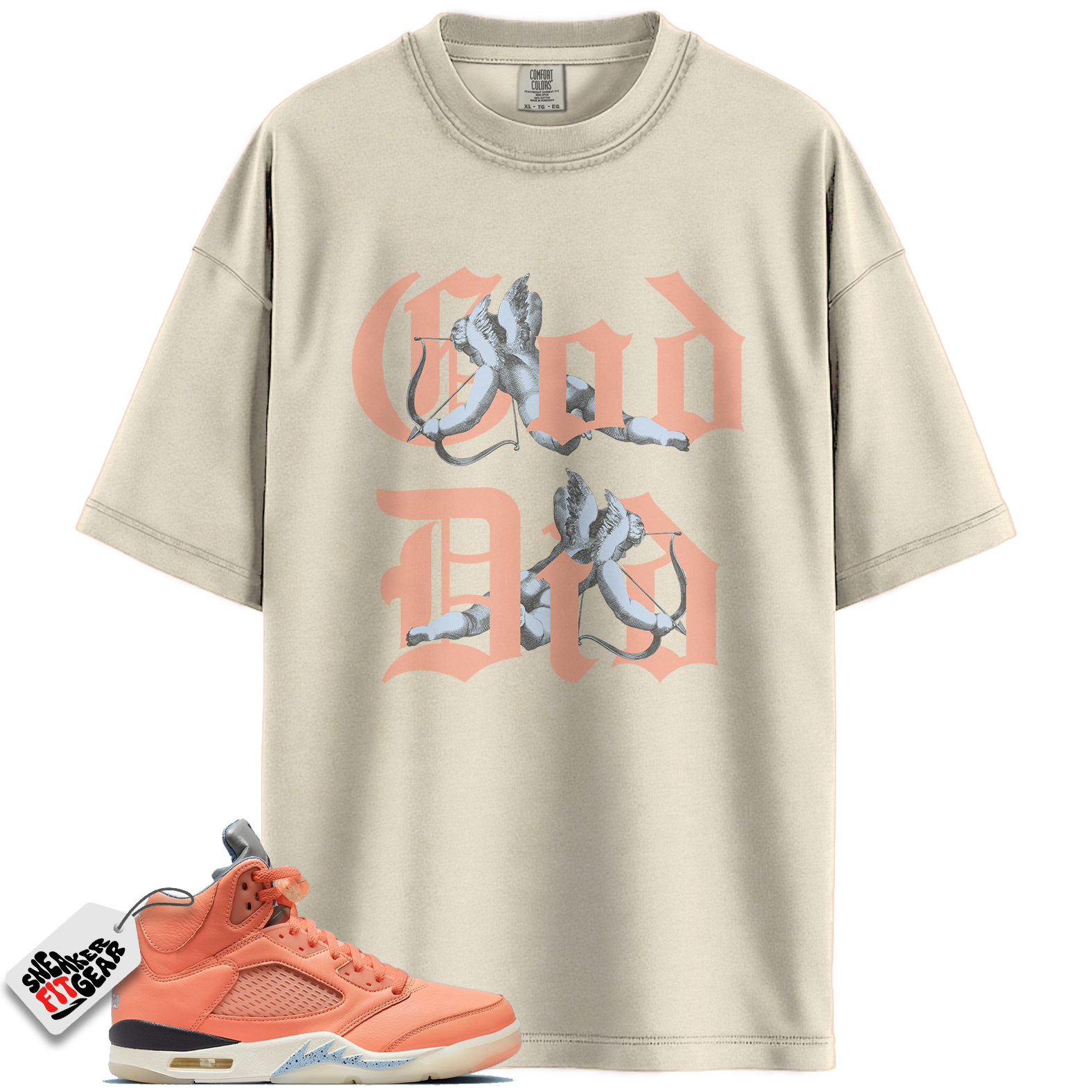 Jordan 5 Retro DJ Khaled We The Best Crimson Bliss Match Shirts, Tees Sail “God Did” Shirts To Match Jordan 5 Retro DJ Khaled We The Best Crimson Bliss Main image