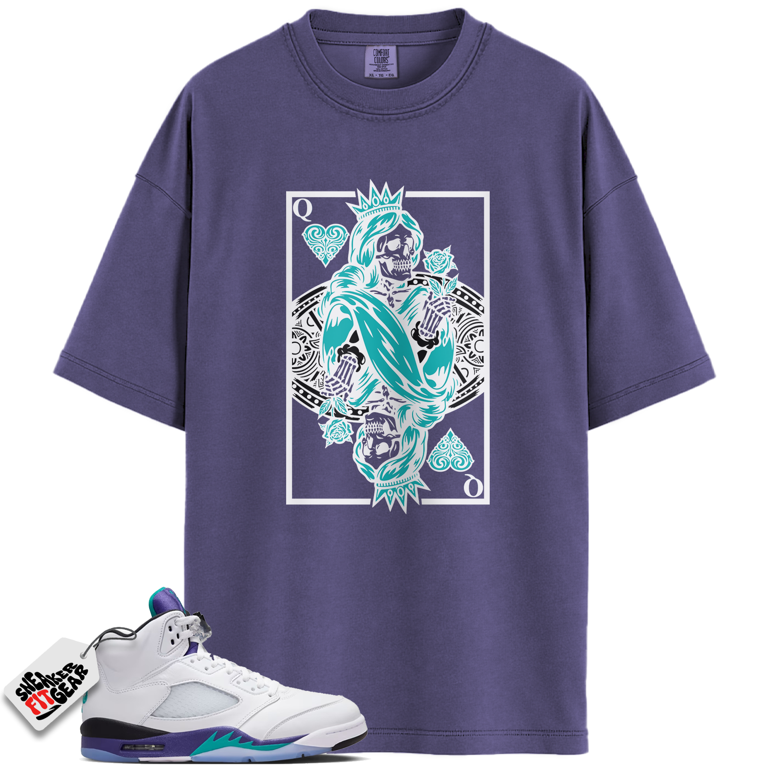 Jordan 5 Retro Grape (2025) Match Shirts, QC Shirts To Match Jordan 5 Retro Grape (2025)