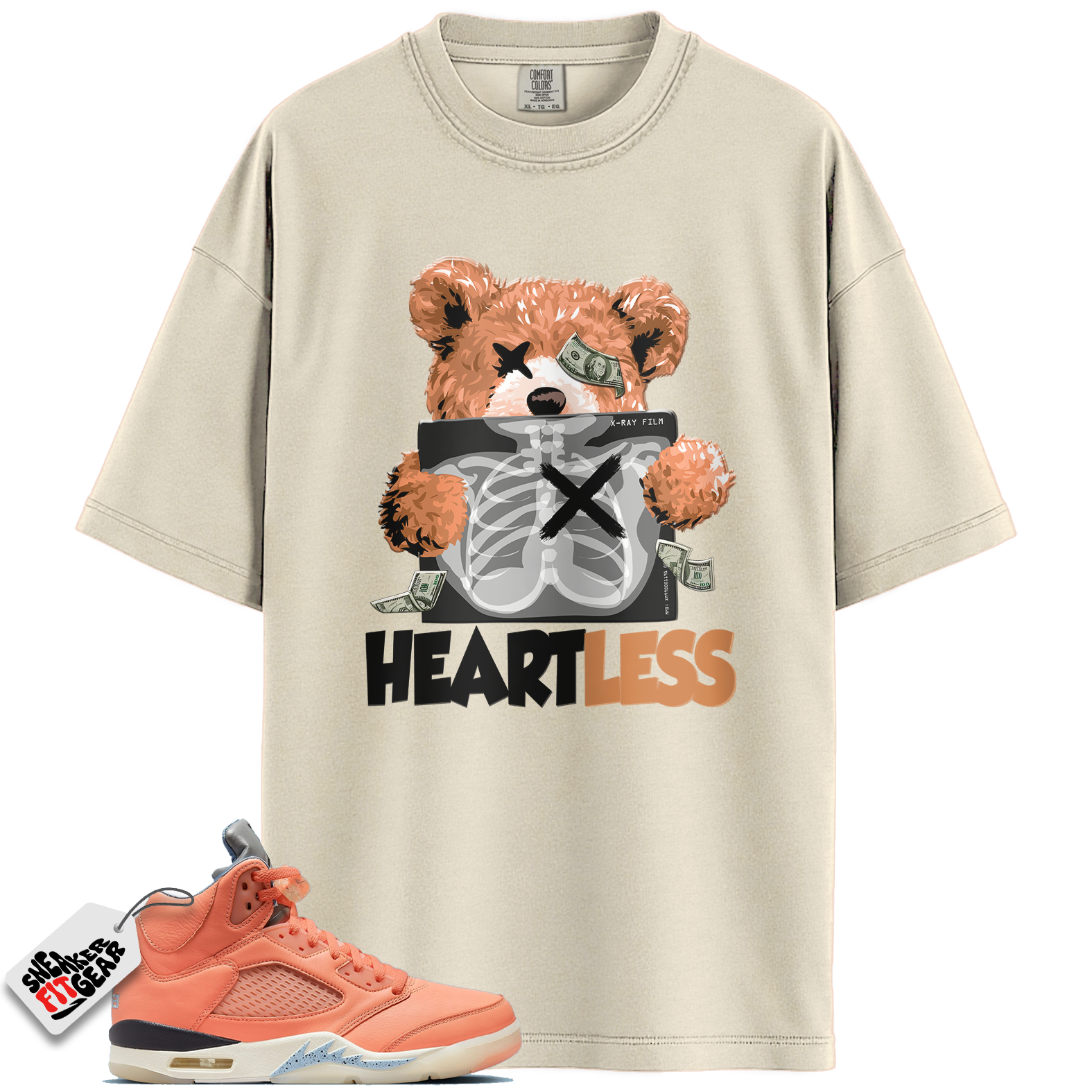 Jordan 5 Retro DJ Khaled We The Best Crimson Bliss Match Shirts, HEART Shirts To Match Jordan 5 Retro DJ Khaled We The Best Crimson Bliss