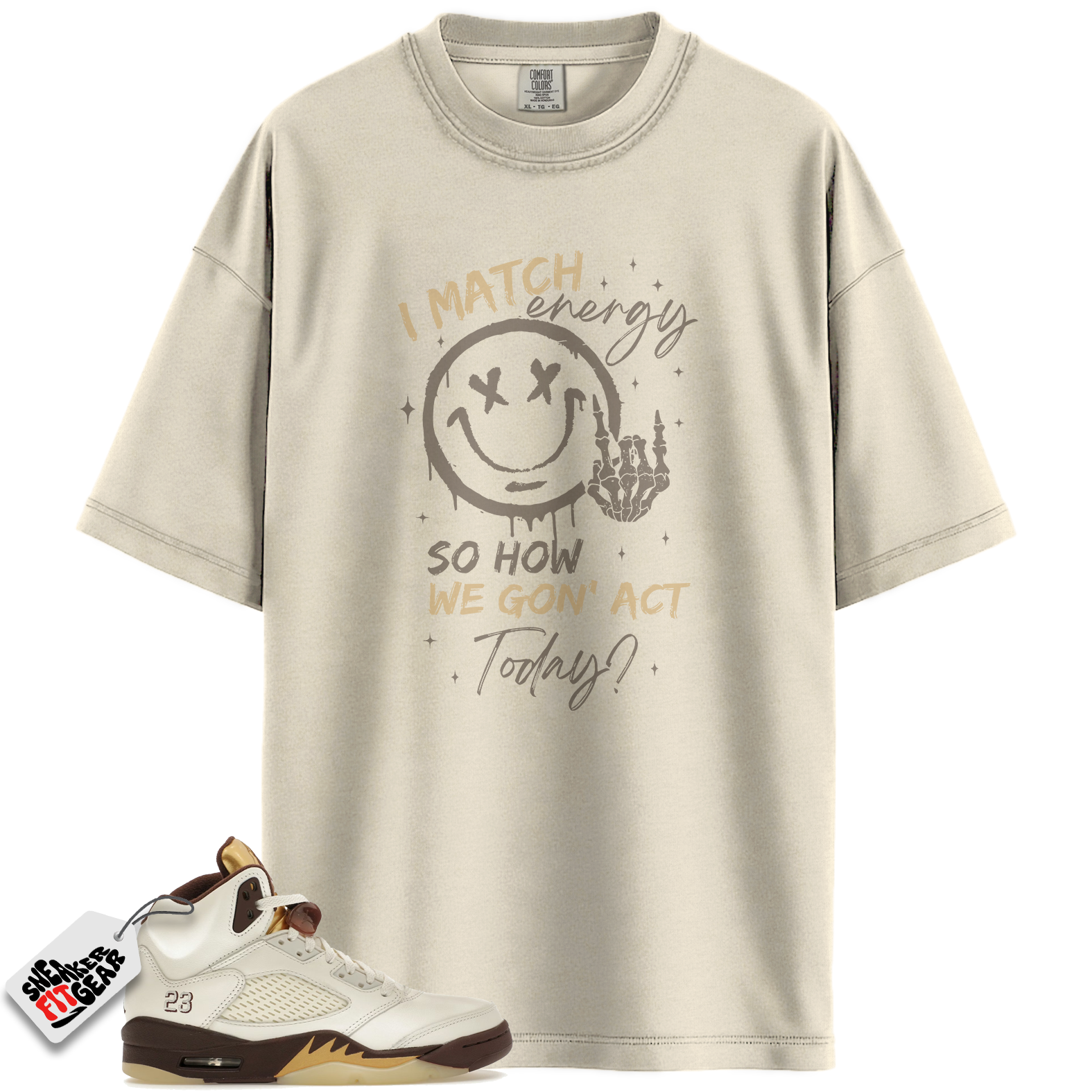 Women's Jordan 5 Retro Golden Ticket Match Shirts, Energy Shirts To Match Women's Jordan 5 Retro Golden Ticket