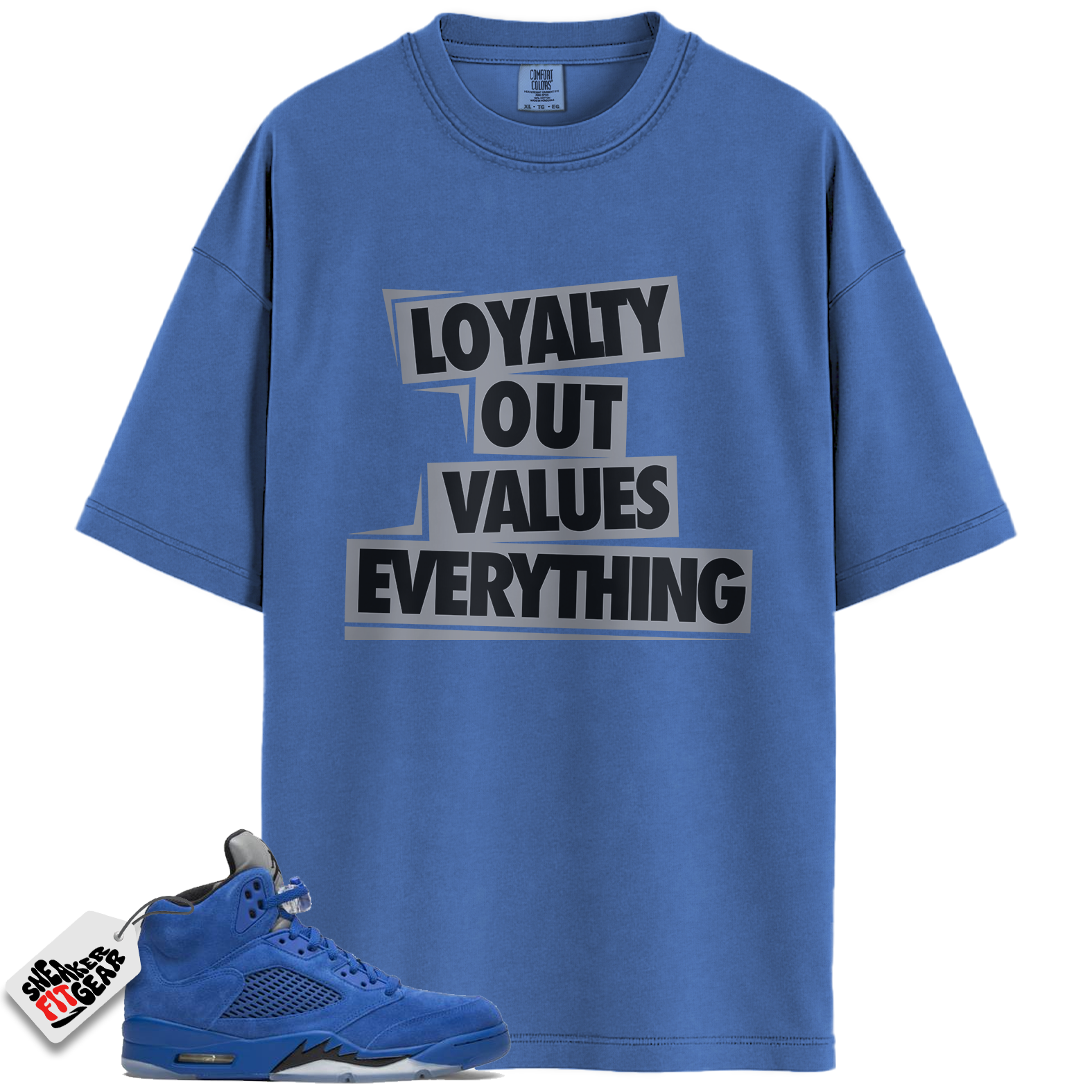 Jordan 5 Retro Blue Suede Match Shirts, LOVE Shirts To Match Jordan 5 Retro Blue Suede
