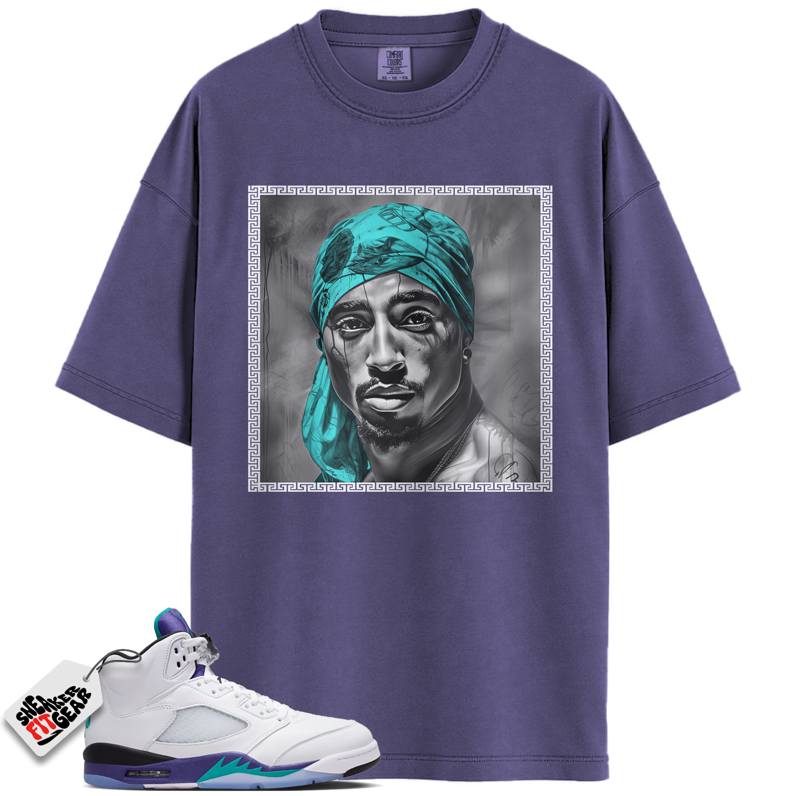 Jordan 5 Retro Grape (2025) Match Shirts, PAC Shirts To Match Jordan 5 Retro Grape (2025)