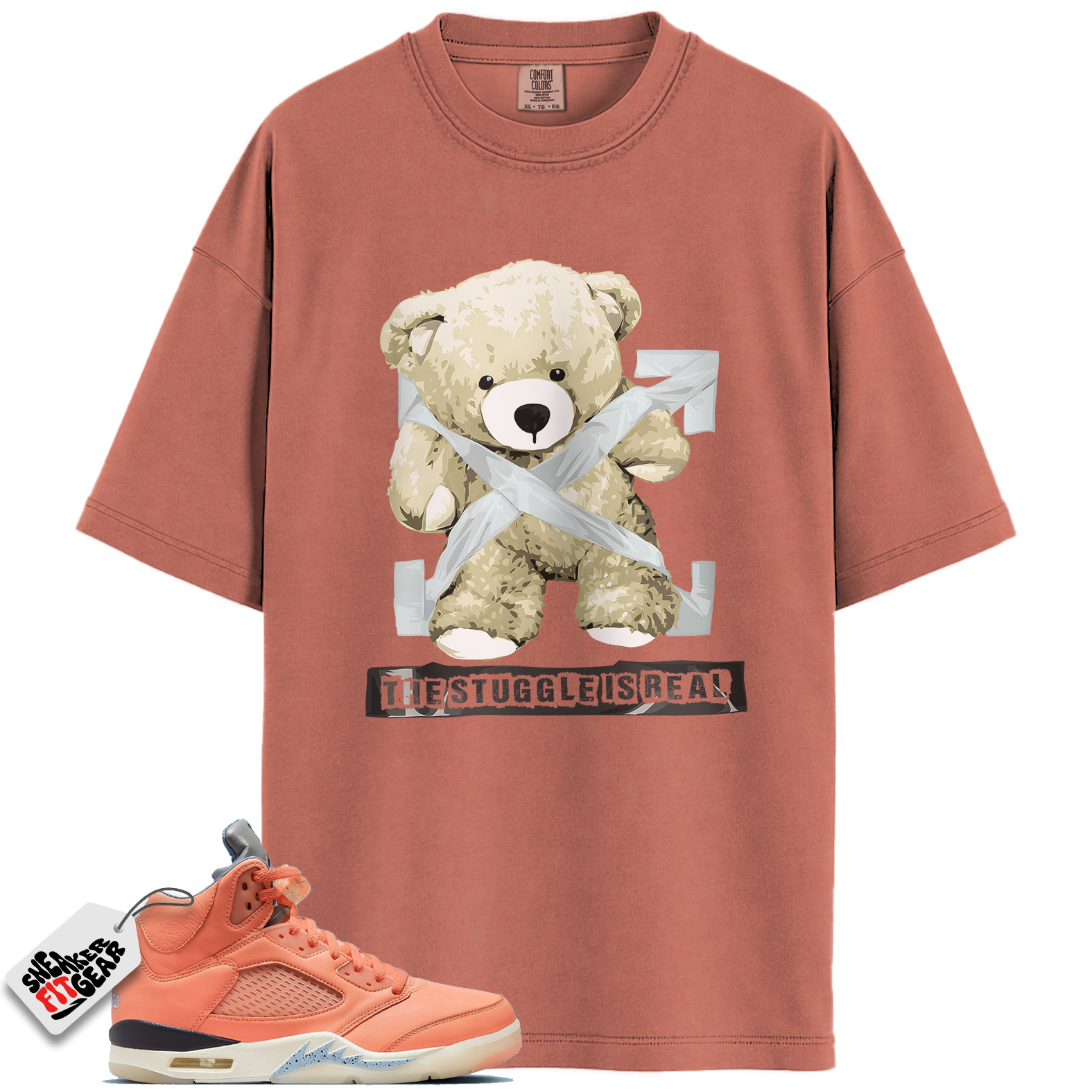 Jordan 5 Retro DJ Khaled We The Best Crimson Bliss Match Shirts, STRUG Shirts To Match Jordan 5 Retro DJ Khaled We The Best Crimson Bliss