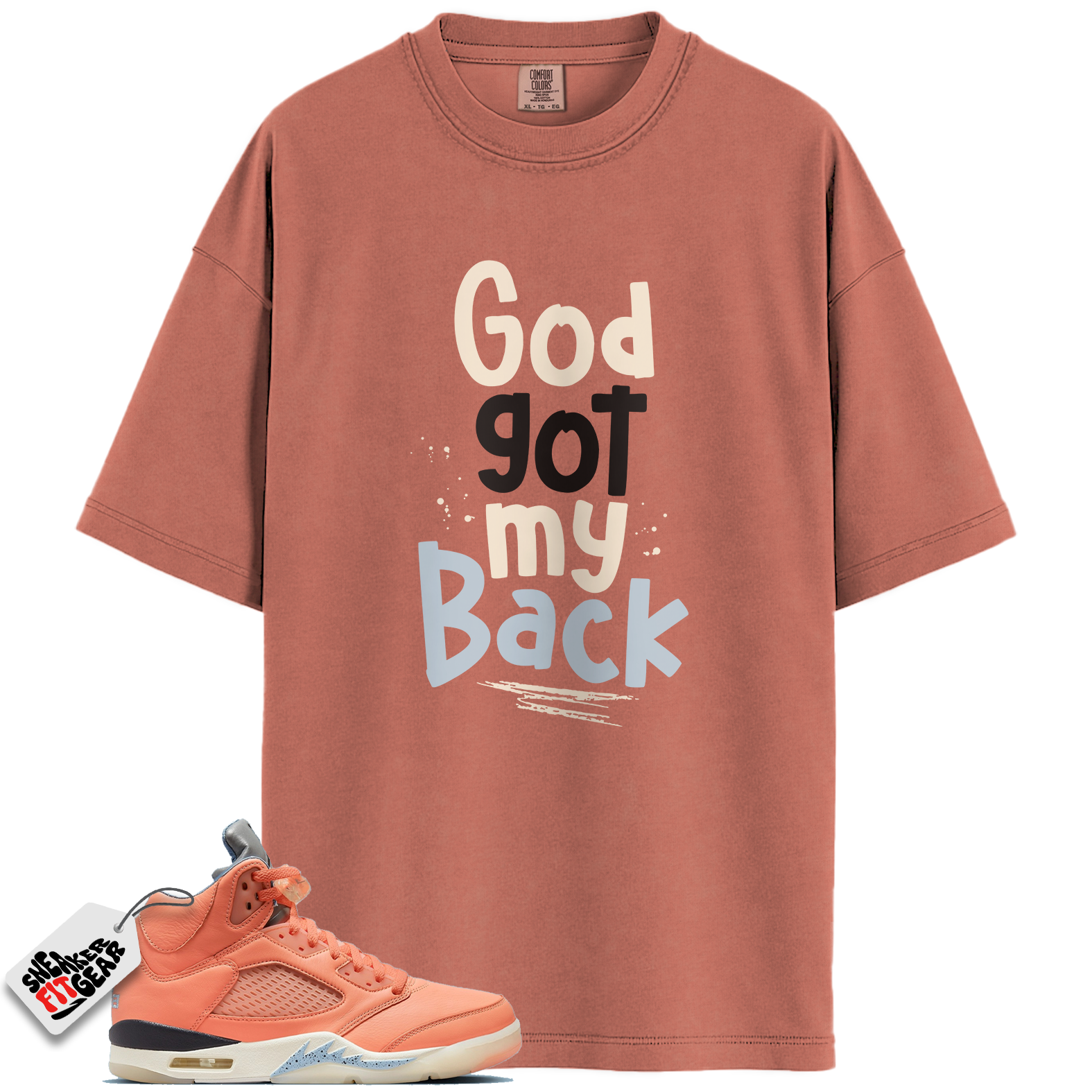 Jordan 5 Retro DJ Khaled We The Best Crimson Bliss Match Shirts, GOD Shirts To Match Jordan 5 Retro DJ Khaled We The Best Crimson Bliss