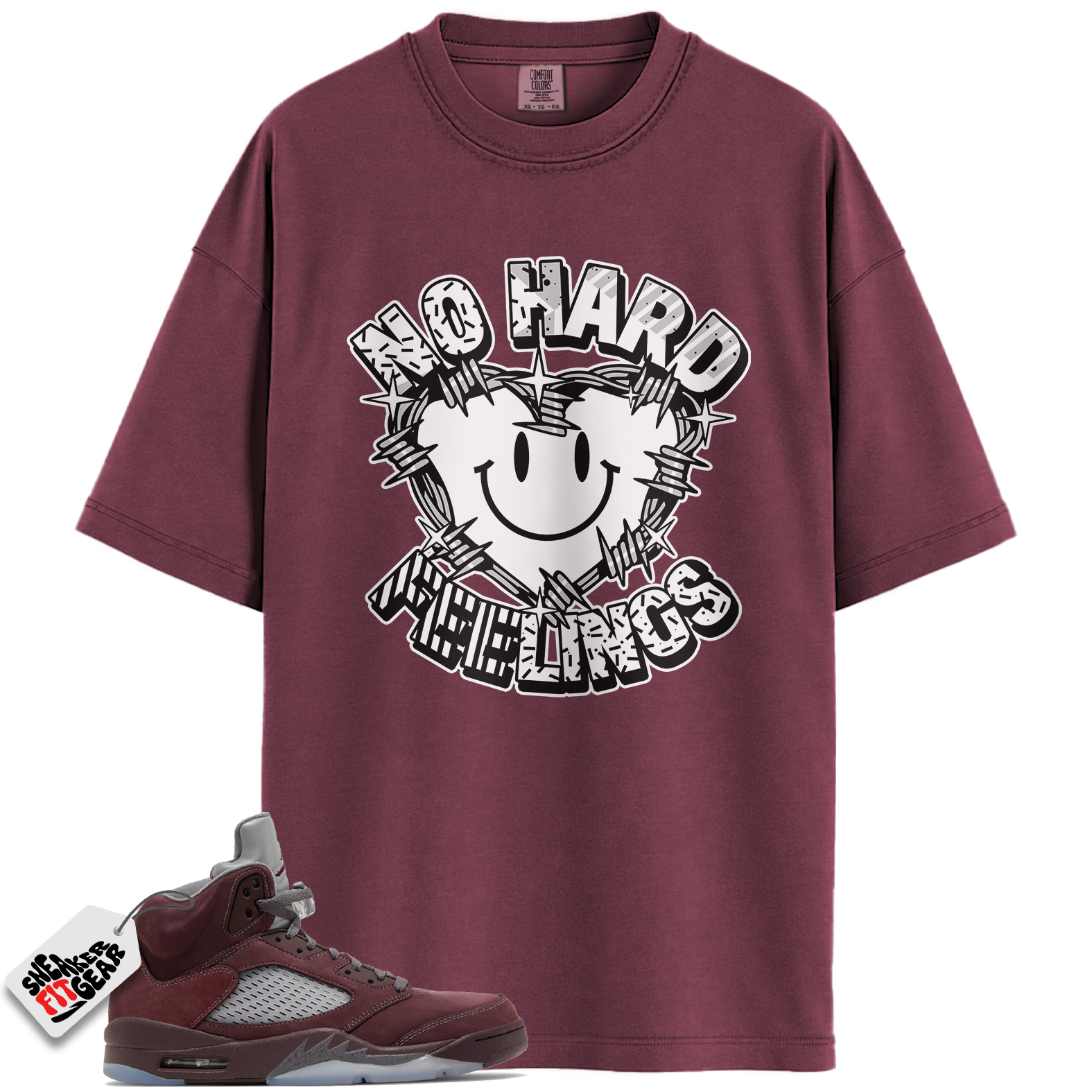 Jordan 5 Retro SE Burgundy Match Shirts, Feelings Shirts To Match Jordan 5 Retro SE Burgundy