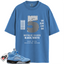 Jordan 5 Retro UNC University Blue Match Shirts, Sneaker Label Shirts To Match Jordan 5 Retro UNC University Blue