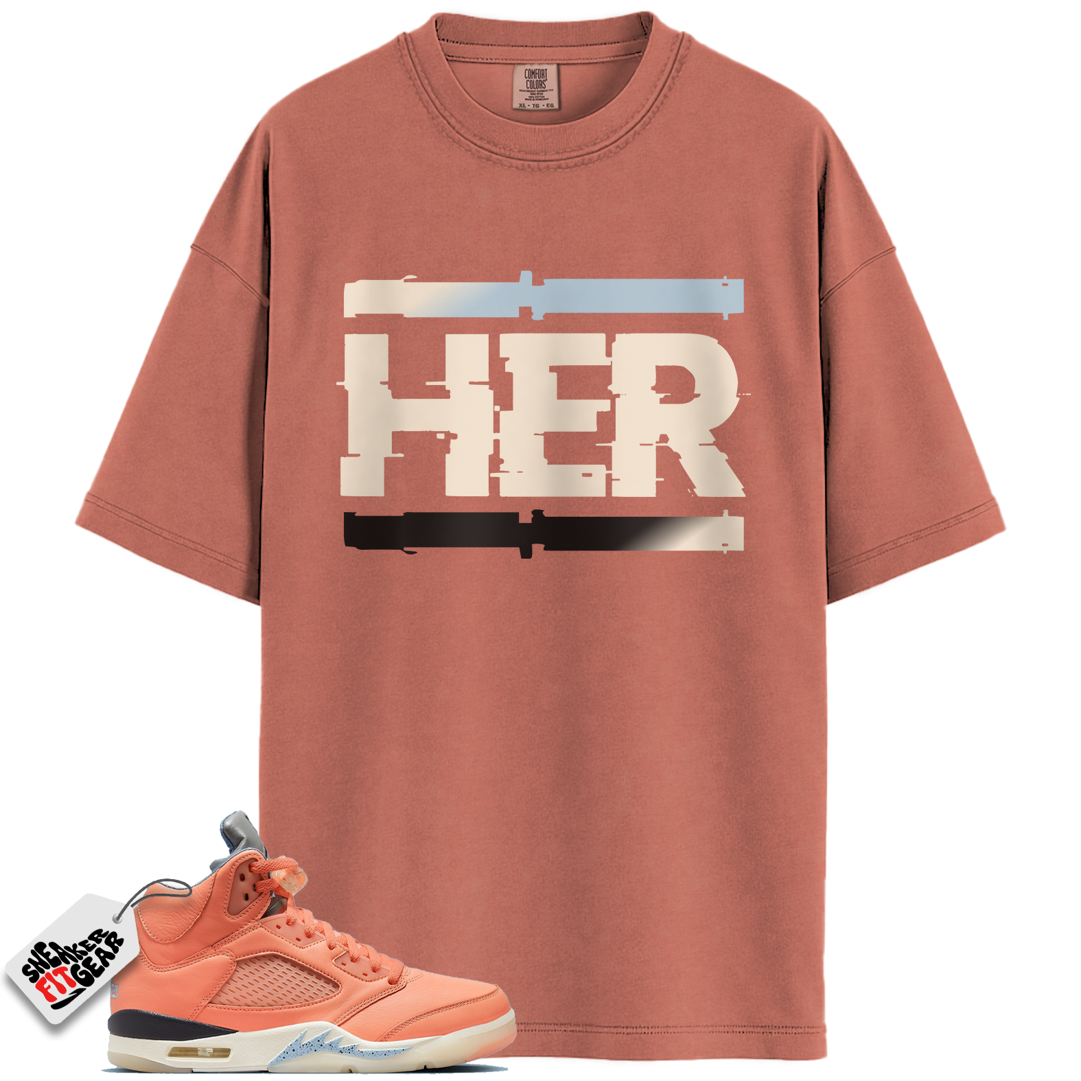 Jordan 5 Retro DJ Khaled We The Best Crimson Bliss Match Shirts, HER Shirts To Match Jordan 5 Retro DJ Khaled We The Best Crimson Bliss Main image