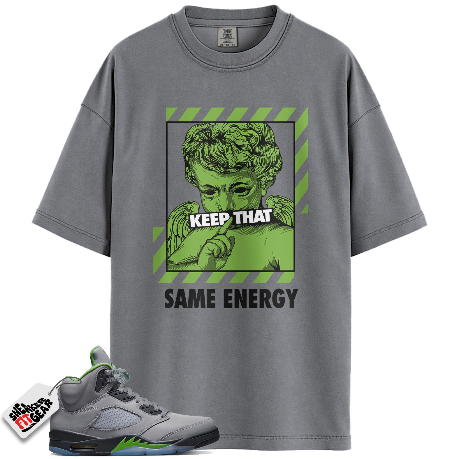 Jordan 5 Retro Green Bean Match Shirts, ENERGY Shirts To Match Jordan 5 Retro Green Bean