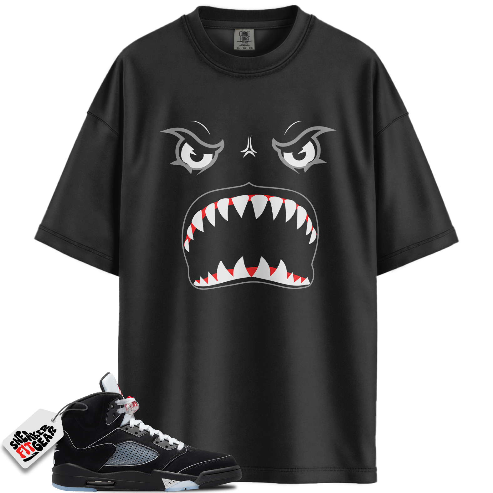 Jordan 5 Retro OG Black Metallic Reimagined Match Shirts, Bite Me Home Shirts To Match Jordan 5 Retro OG Black Metallic Reimagined