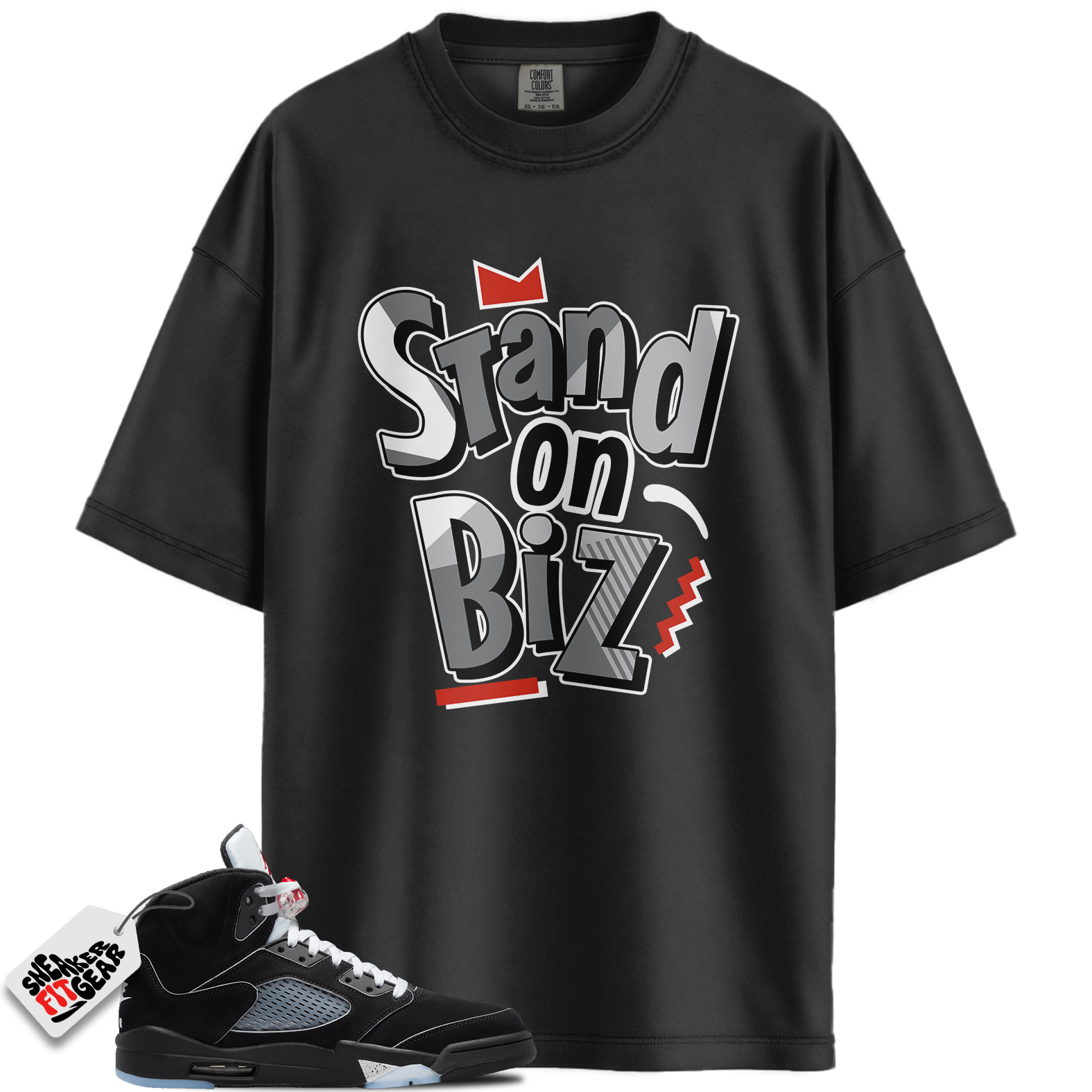 Jordan 5 Retro OG Black Metallic Reimagined Match Shirts, StanD T-Shirt Shirts To Match Jordan 5 Retro OG Black Metallic Reimagined