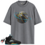 Jordan 5 Retro Aqua Match Shirts, Basketball Planet Unisex Short Sleeve Sneaker Tee Shirts To Match Jordan 5 Retro Aqua