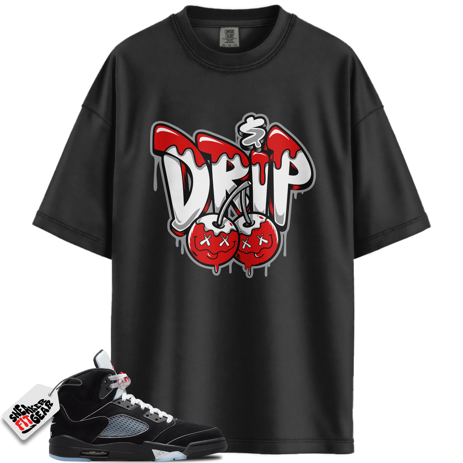 Jordan 5 Retro OG Black Metallic Reimagined Match Shirts, Drip Shirts To Match Jordan 5 Retro OG Black Metallic Reimagined