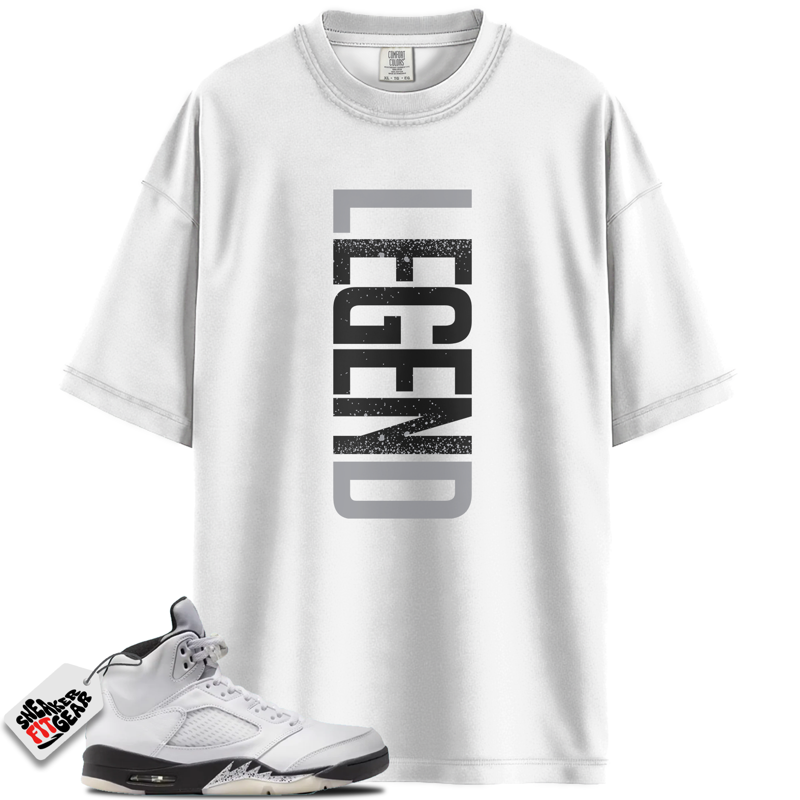 Jordan 5 Retro Reverse Metallic Match Shirts, LENGEND Shirts To Match Jordan 5 Retro Reverse Metallic