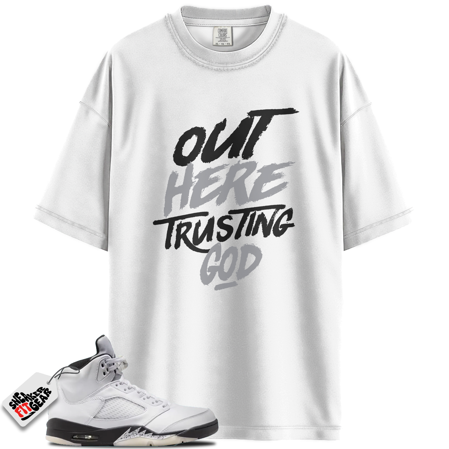 Jordan 5 Retro Reverse Metallic Match Shirts, GOD Shirts To Match Jordan 5 Retro Reverse Metallic