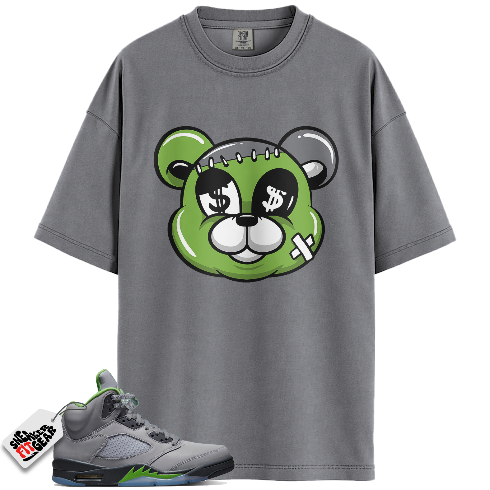 Jordan 5 Retro Green Bean Match Shirts, Bear Shirts To Match Jordan 5 Retro Green Bean