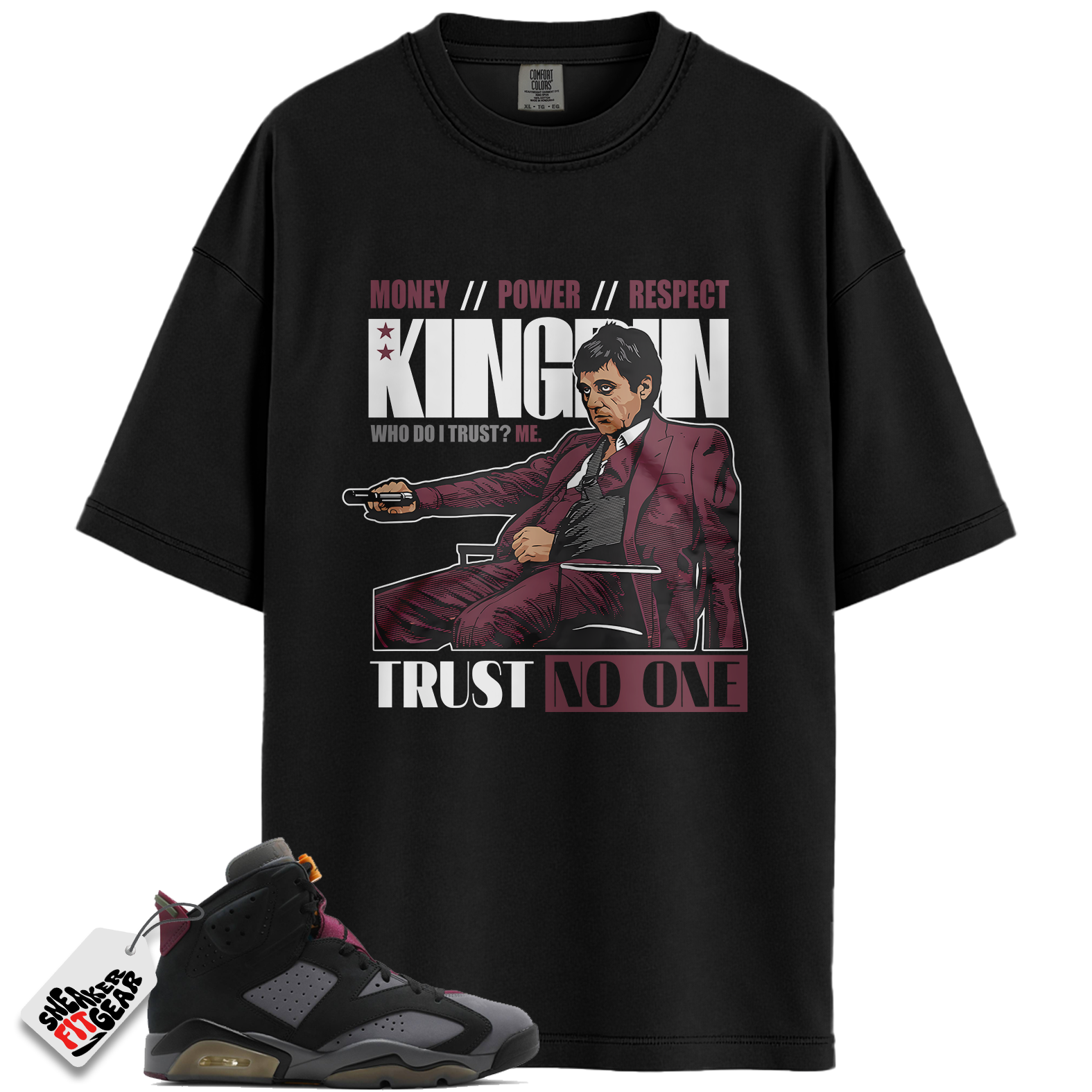 Jordan 6 Retro Bordeaux Match Shirts, Trust Issues Shirts To Match Jordan 6 Retro Bordeaux Main image