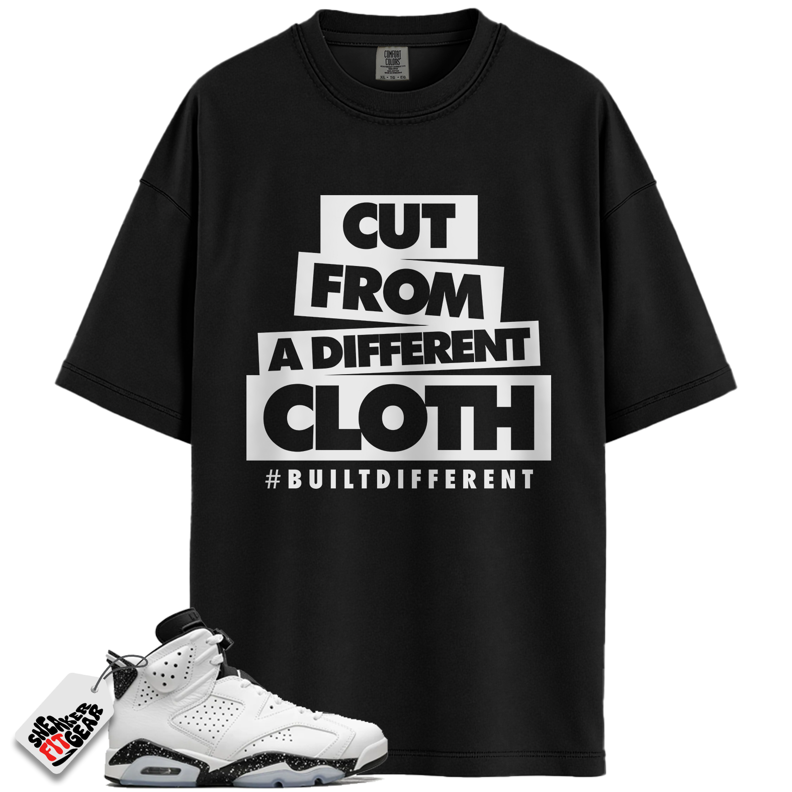 Jordan 6 Retro Reverse Oreo Match Shirts, CLOTH To Match Jordan 6 Retro Reverse Oreo Main image