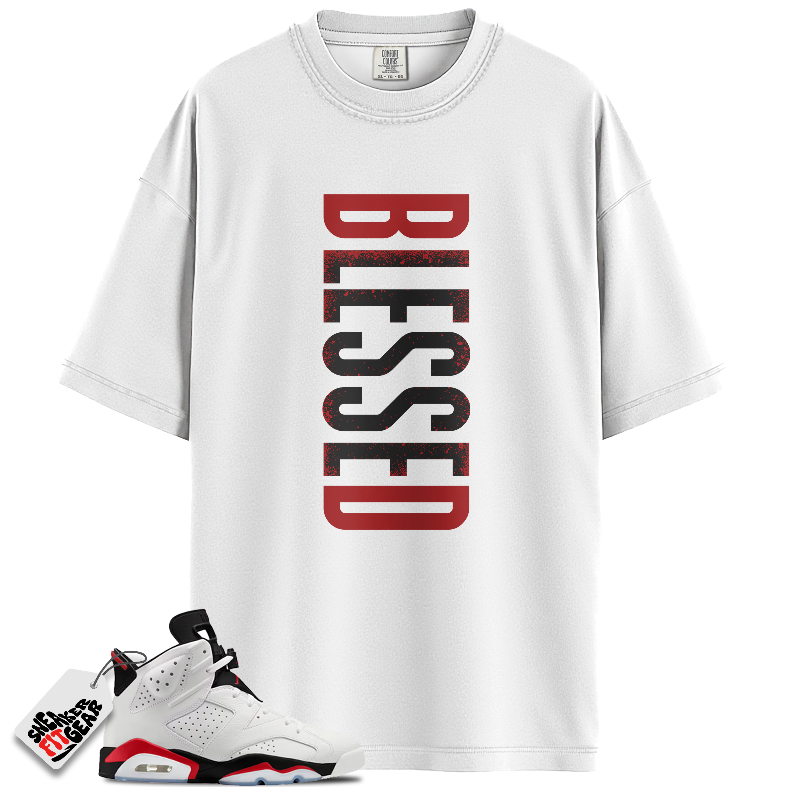 Jordan 6 Retro Fire Red Match Shirts, VERTBLS To Match Jordan 6 Retro Fire Red