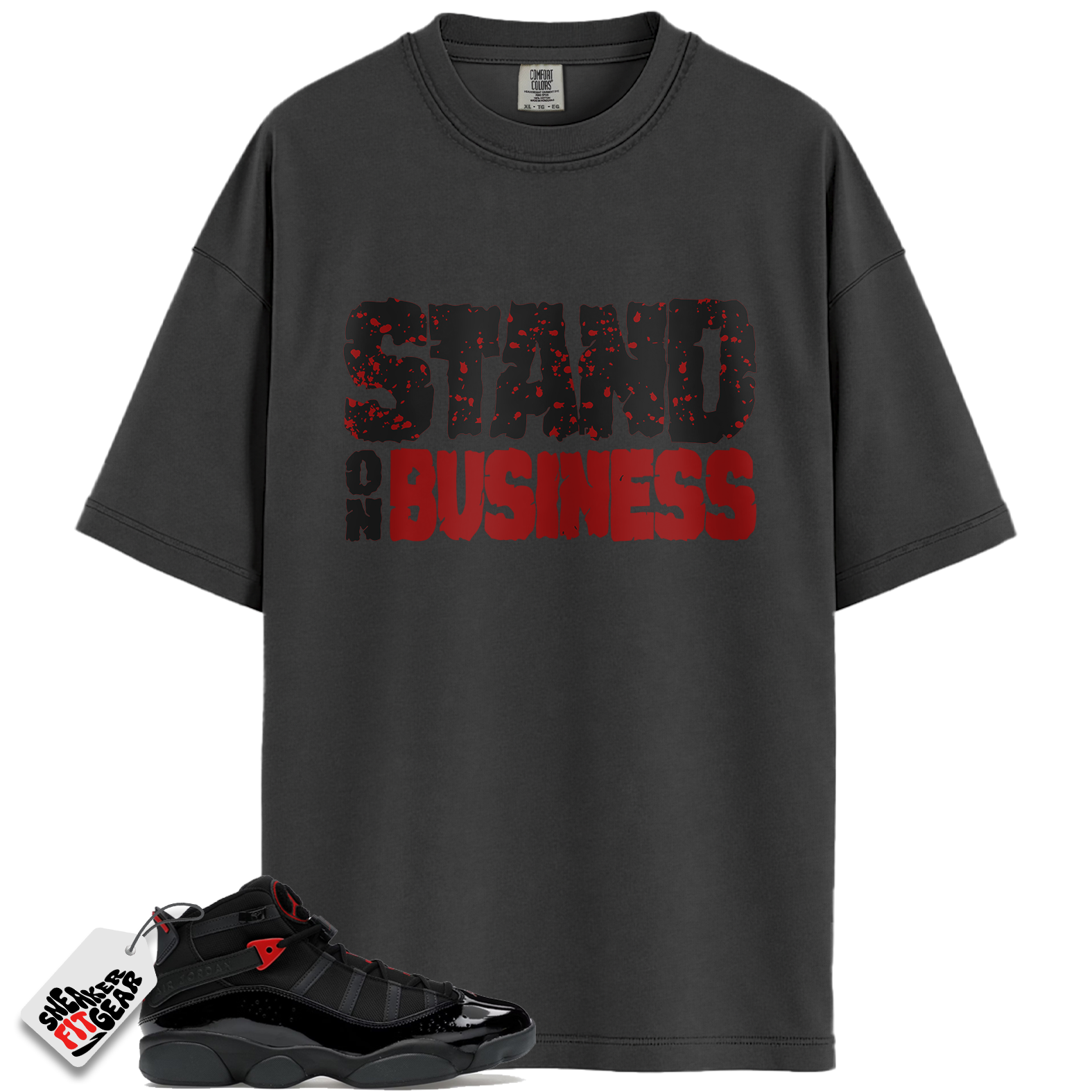 Jordan 6 Rings Anthracite Match Shirts, SOB To Match Jordan 6 Rings Anthracite