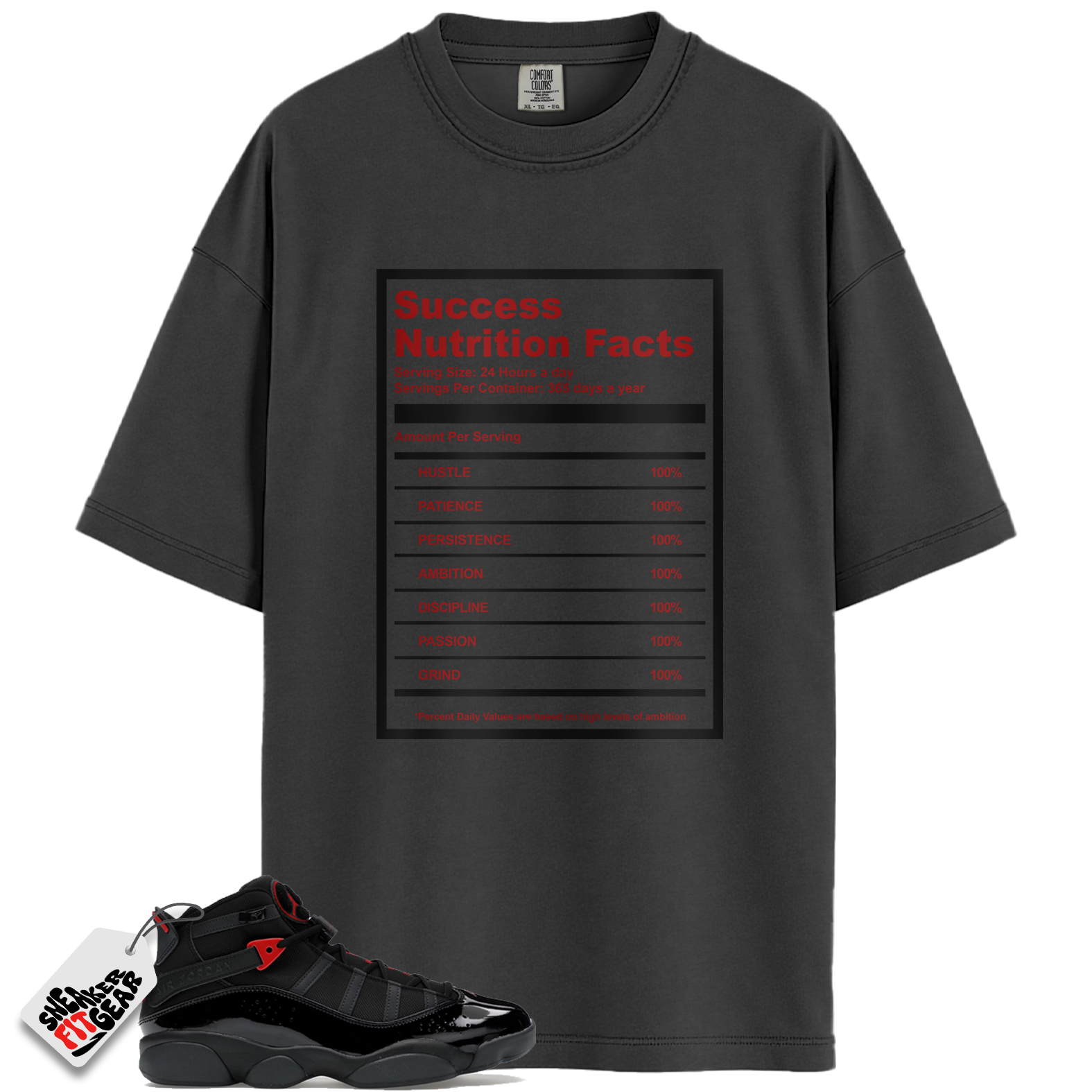 Jordan 6 Rings Anthracite Match Shirts, SUCC To Match Jordan 6 Rings Anthracite