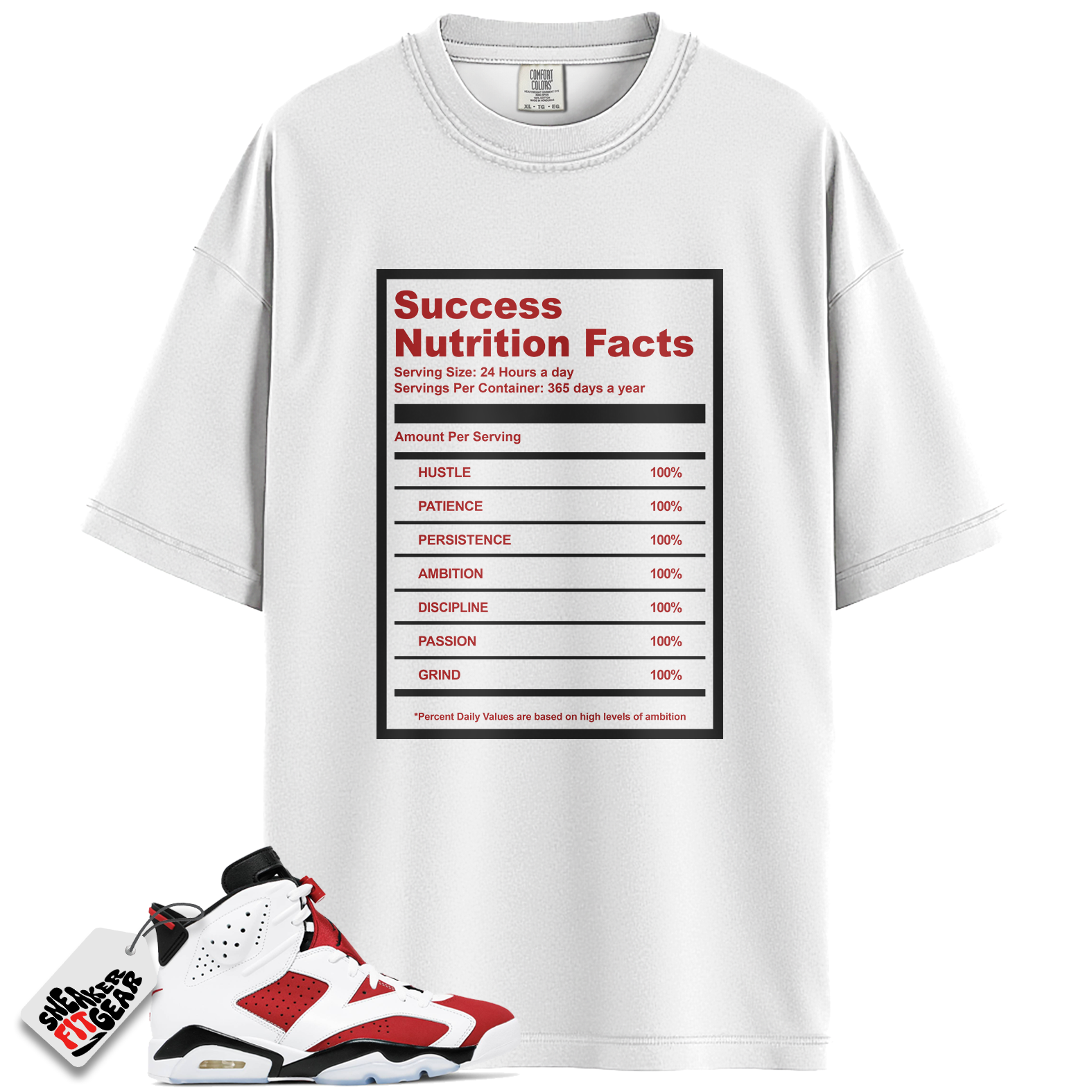 Jordan 6 Retro Carmine Match Shirts, SUCC To Match Jordan 6 Retro Carmine