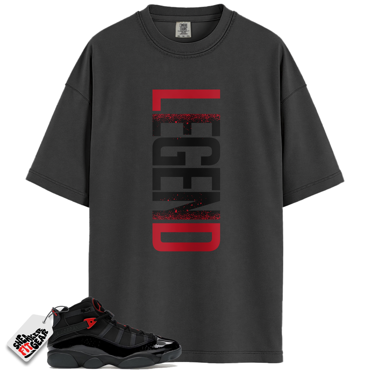 Jordan 6 Rings Anthracite Match Shirts, LEGEND To Match Jordan 6 Rings Anthracite