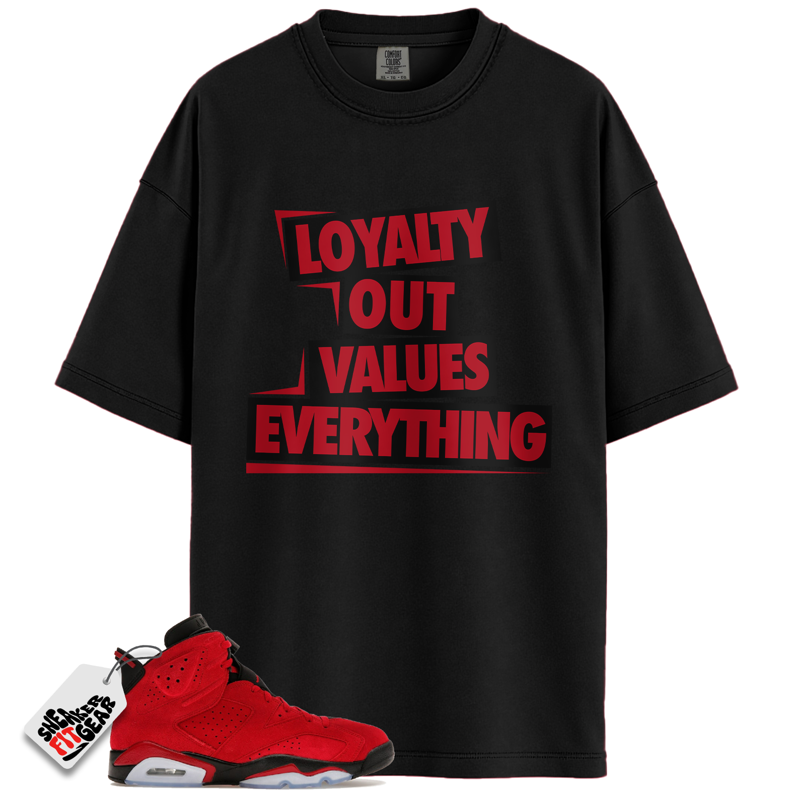 Jordan 6 Retro Toro Bravo Match Shirts, LOVE To Match Jordan 6 Retro Toro Bravo Main image