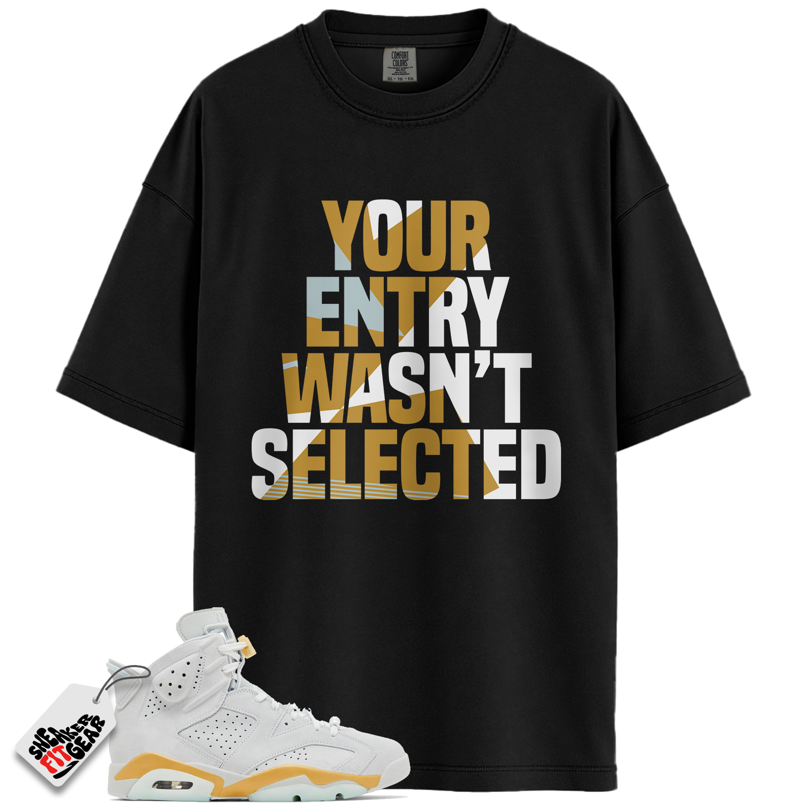 Women's Jordan 6 Retro Craft Pearl Match Shirts, Raffle Sneaker Shirt To Match Women's Jordan 6 Retro Craft Pearl Main image