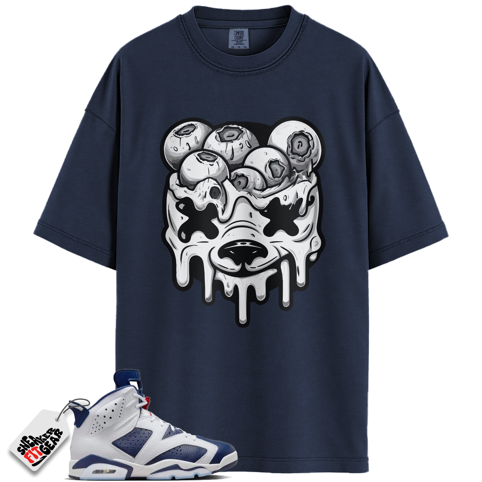 Jordan 6 Retro Olympic Match Shirts, DBEAR To Match Jordan 6 Retro Olympic Main image
