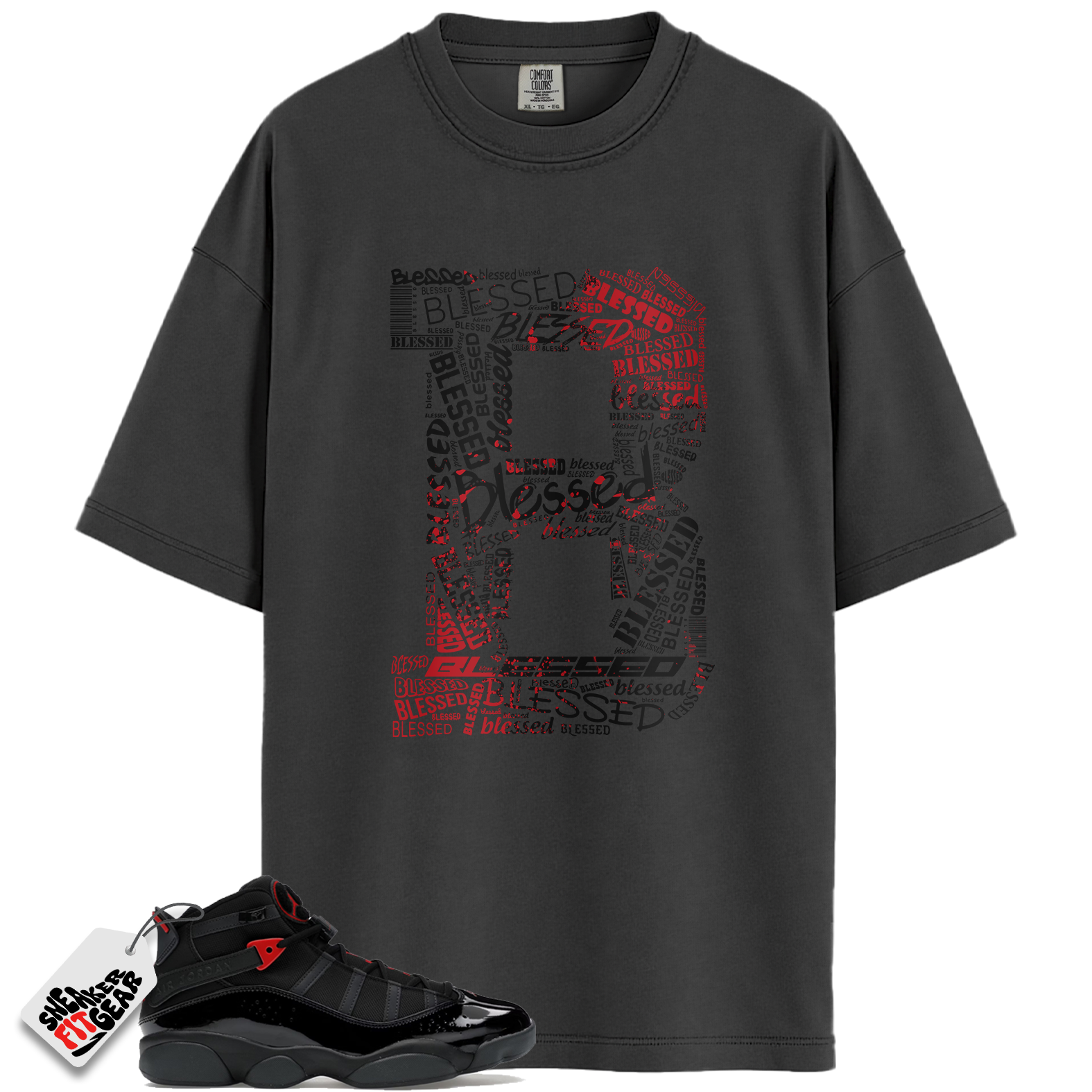 Jordan 6 Rings Anthracite Match Shirts, B BLS To Match Jordan 6 Rings Anthracite