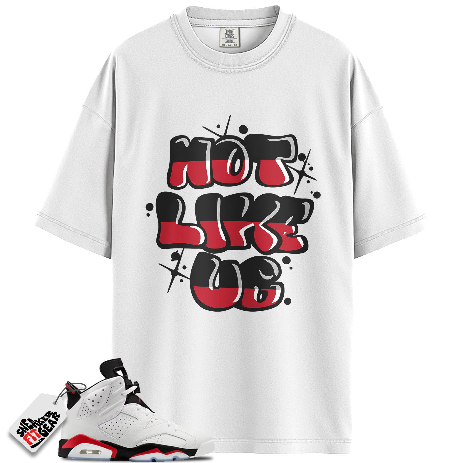 Jordan 6 Retro Fire Red Match Shirts, NLU To Match Jordan 6 Retro Fire Red