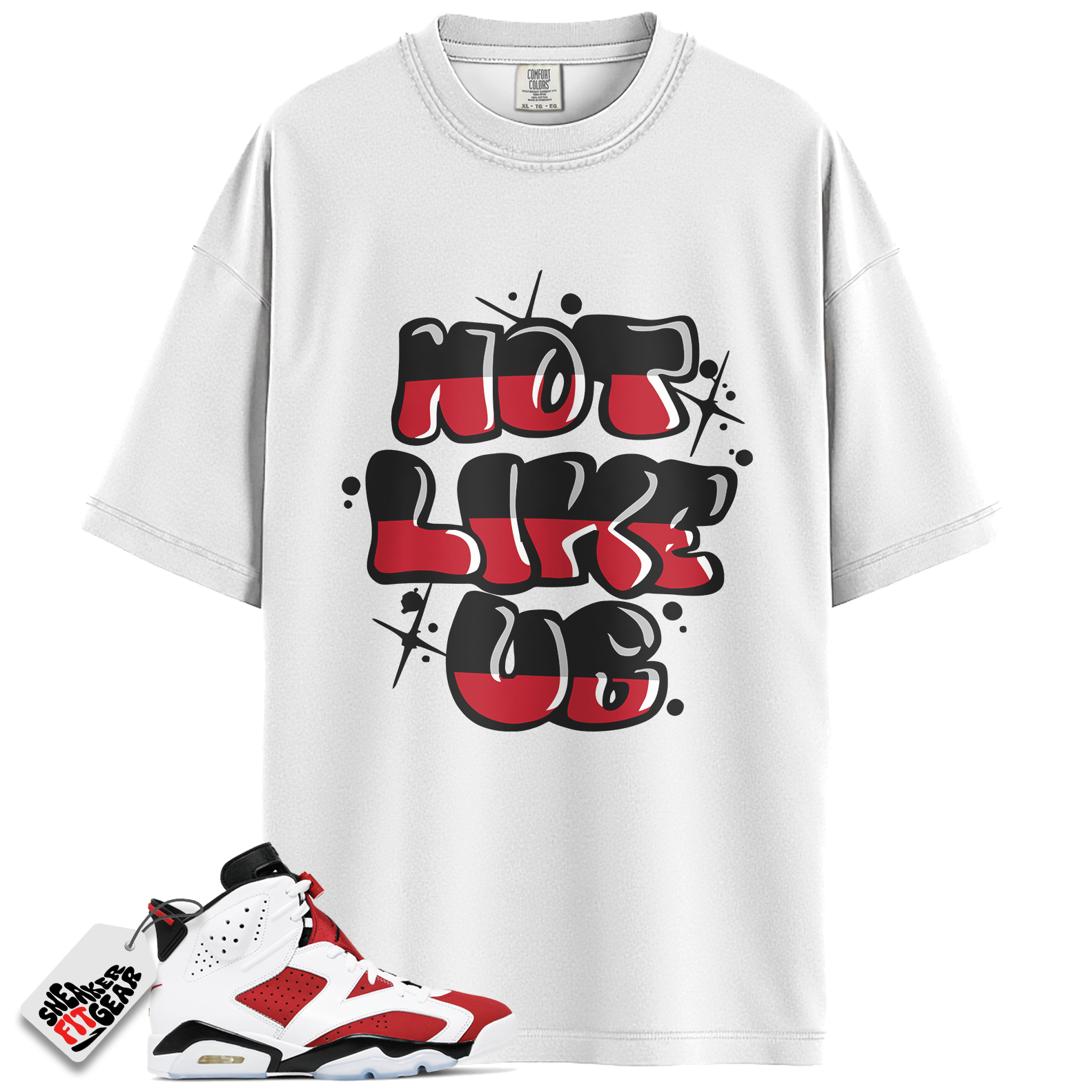 Jordan 6 Retro Carmine Match Shirts, NLU To Match Jordan 6 Retro Carmine