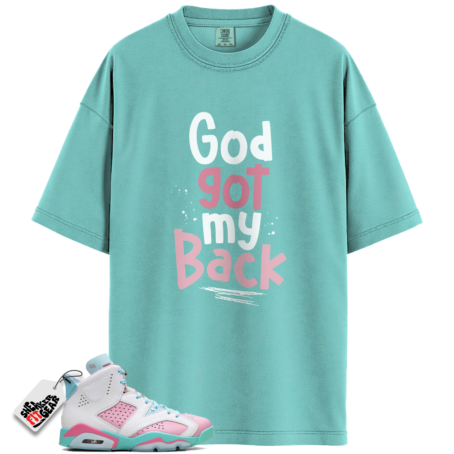 Women's Jordan 6 Retro Doernbecher Jillian Match Shirts, GOD To Match Women's Jordan 6 Retro Doernbecher Jillian