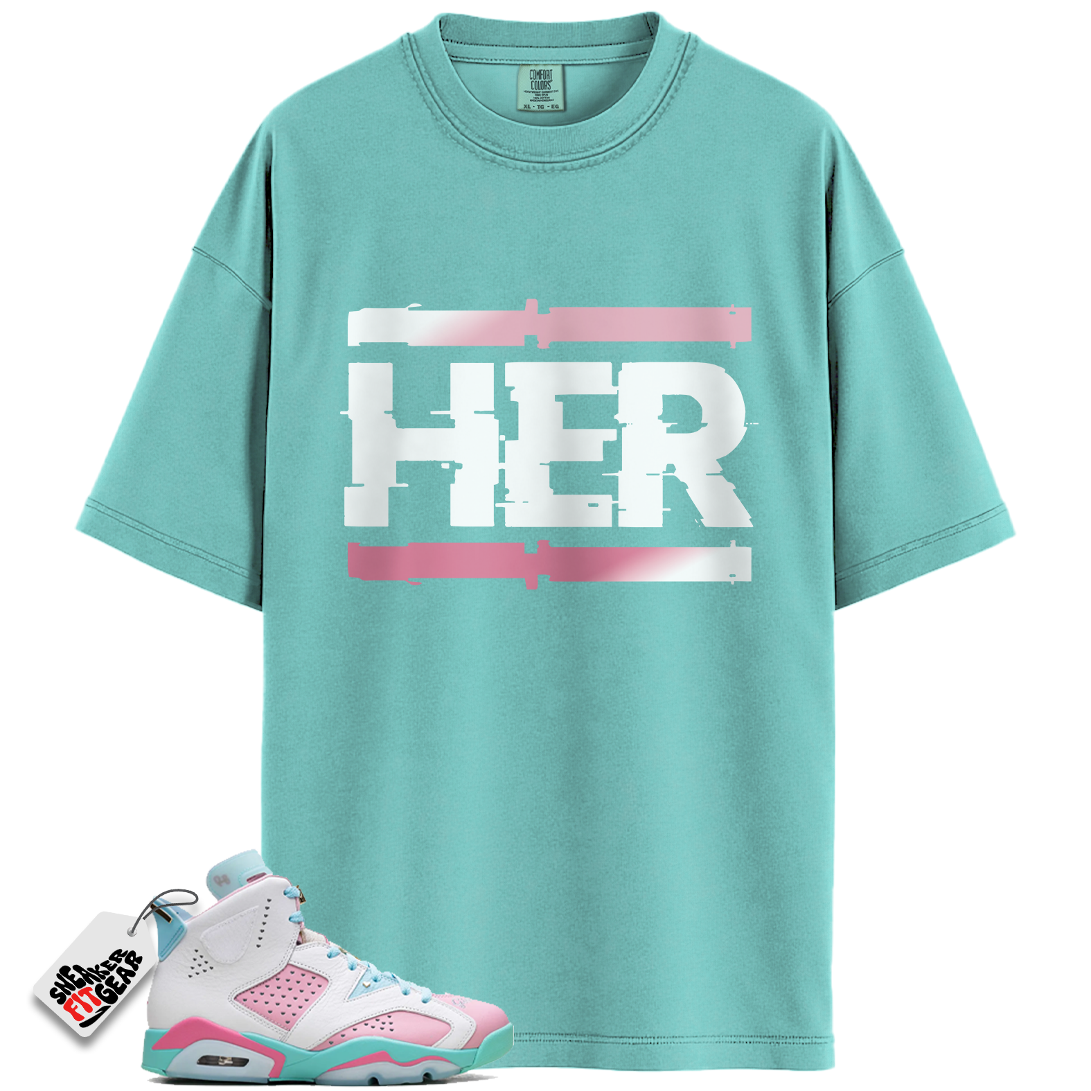 Women's Jordan 6 Retro Doernbecher Jillian Match Shirts, HER To Match Women's Jordan 6 Retro Doernbecher Jillian Main image