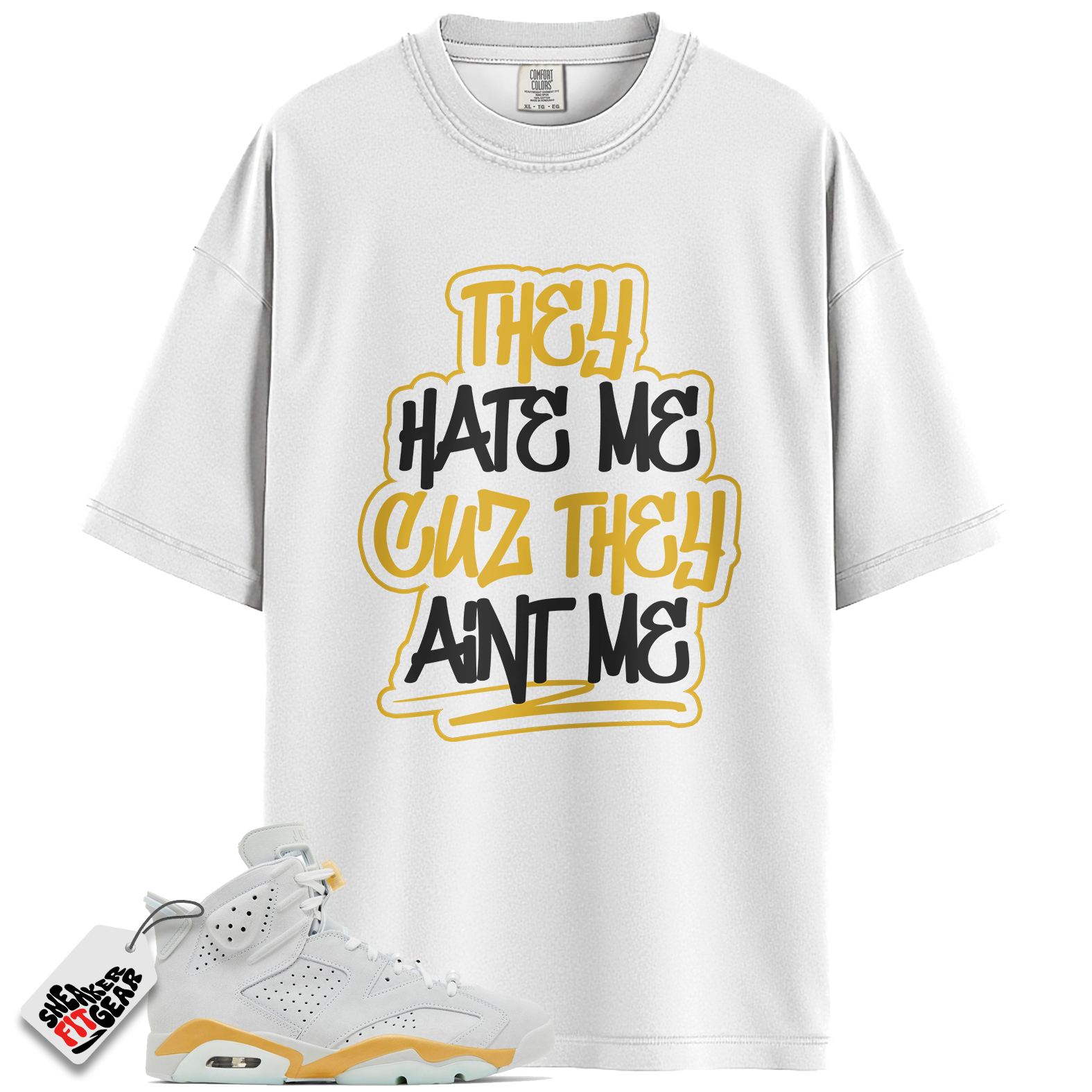 Women's Jordan 6 Retro Craft Pearl Match Shirts, AINT ME To Match Women's Jordan 6 Retro Craft Pearl Main image